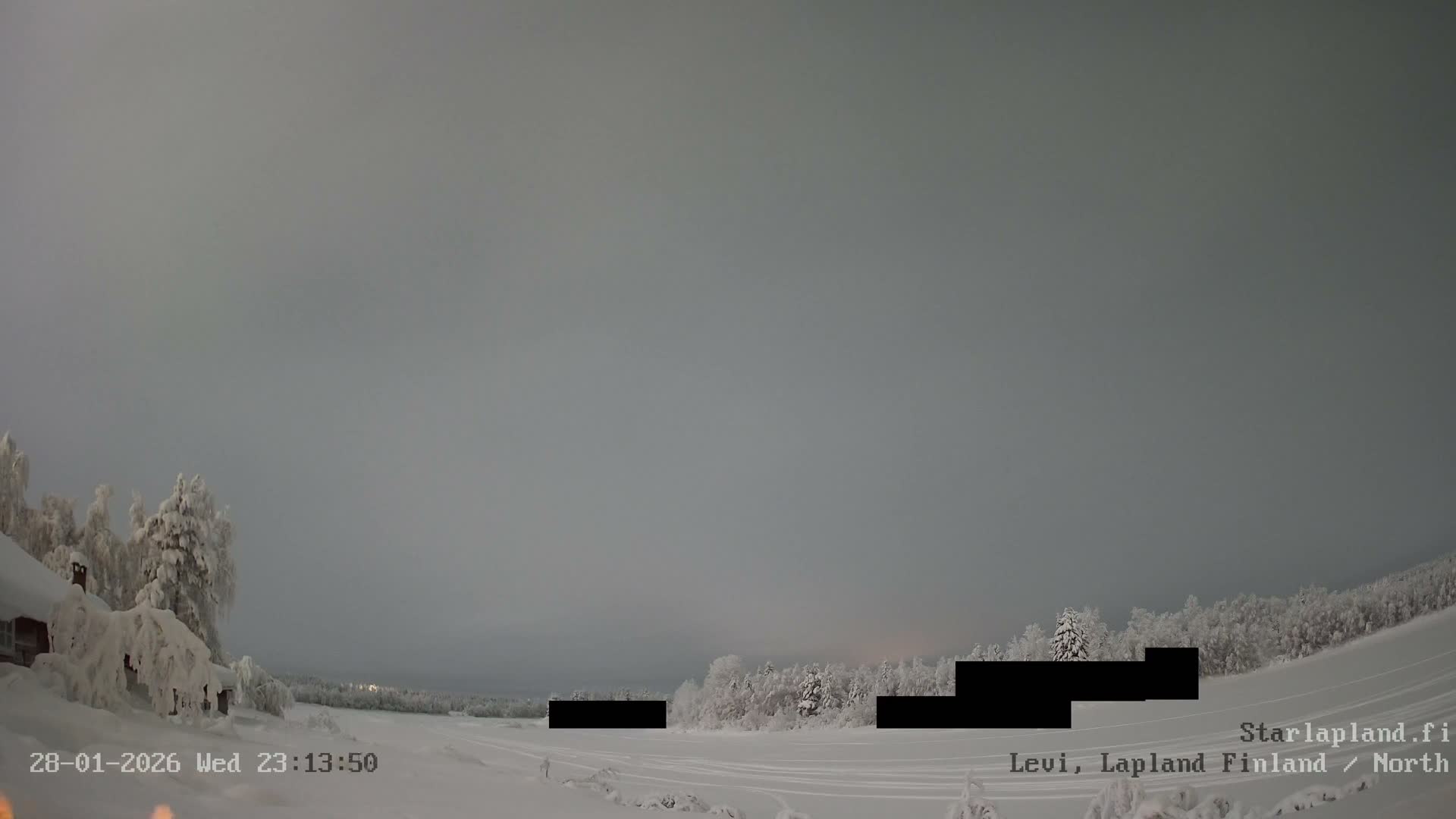 Sirkka, Levi Resort Ski Slope, Aurora Boreails/Northern Lights Live Cam -  Sirkka, Kittila, Lapland, Finland