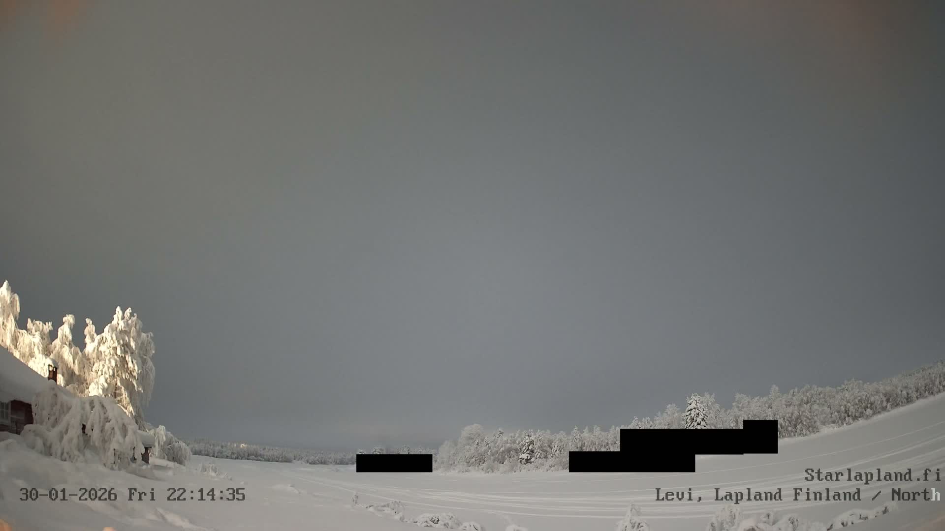 Sirkka, Levi Resort Ski Slope, Aurora Boreails/Northern Lights Live Cam -  Sirkka, Kittila, Lapland, Finland