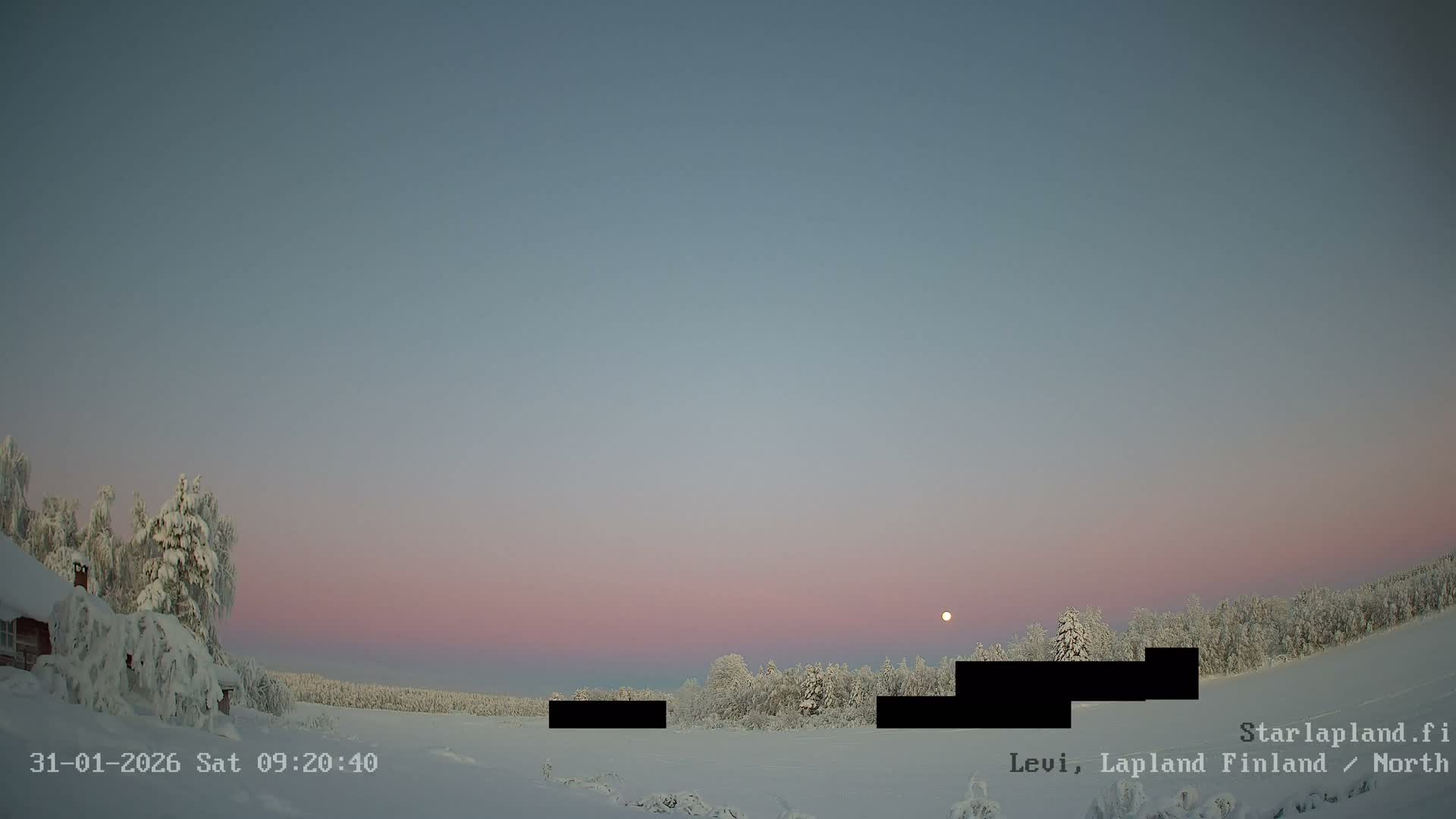 Sirkka, Levi Resort Ski Slope, Aurora Boreails/Northern Lights Live Cam -  Sirkka, Kittila, Lapland, Finland