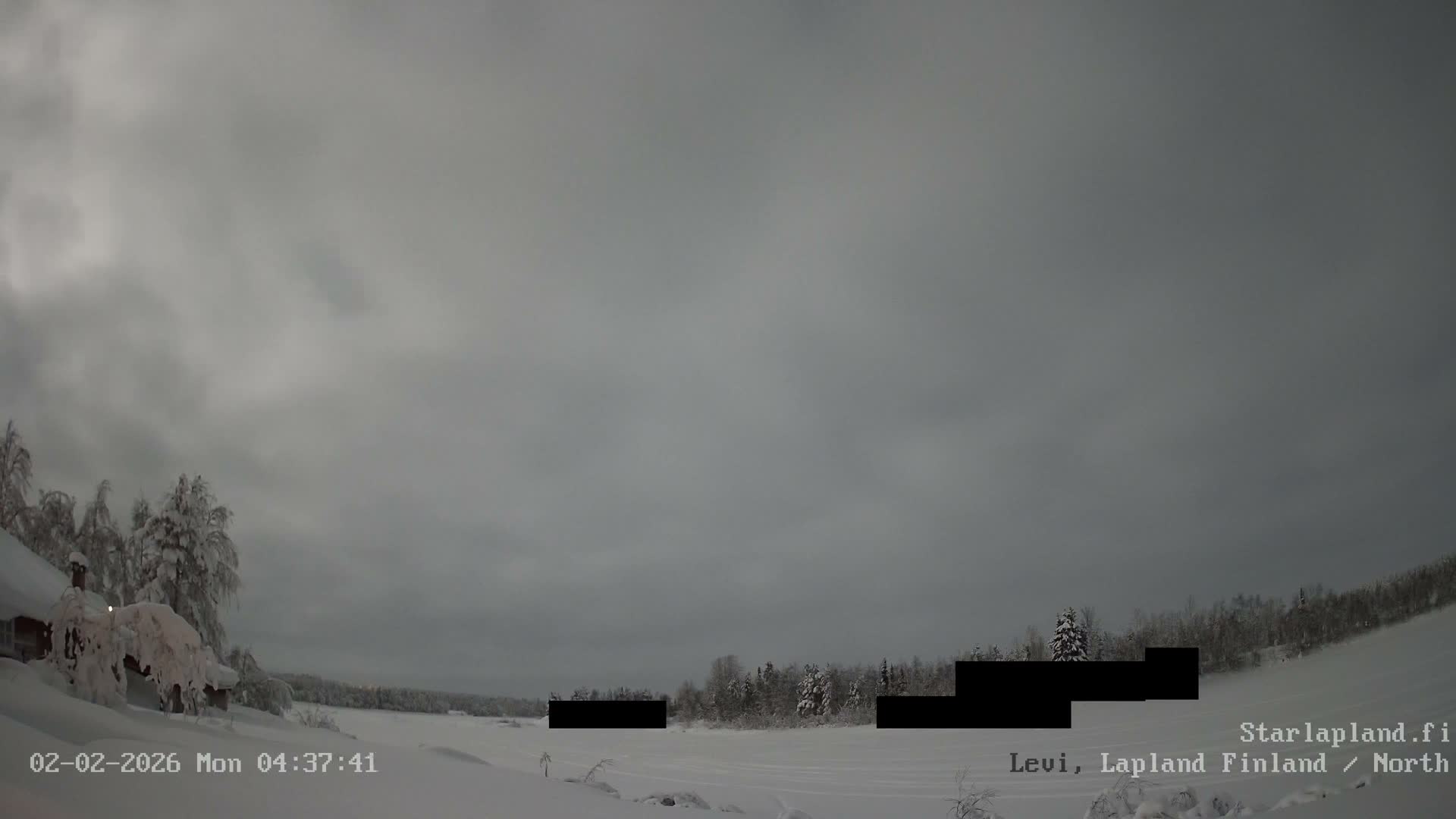 Sirkka, Levi Resort Ski Slope, Aurora Boreails/Northern Lights Live Cam -  Sirkka, Kittila, Lapland, Finland