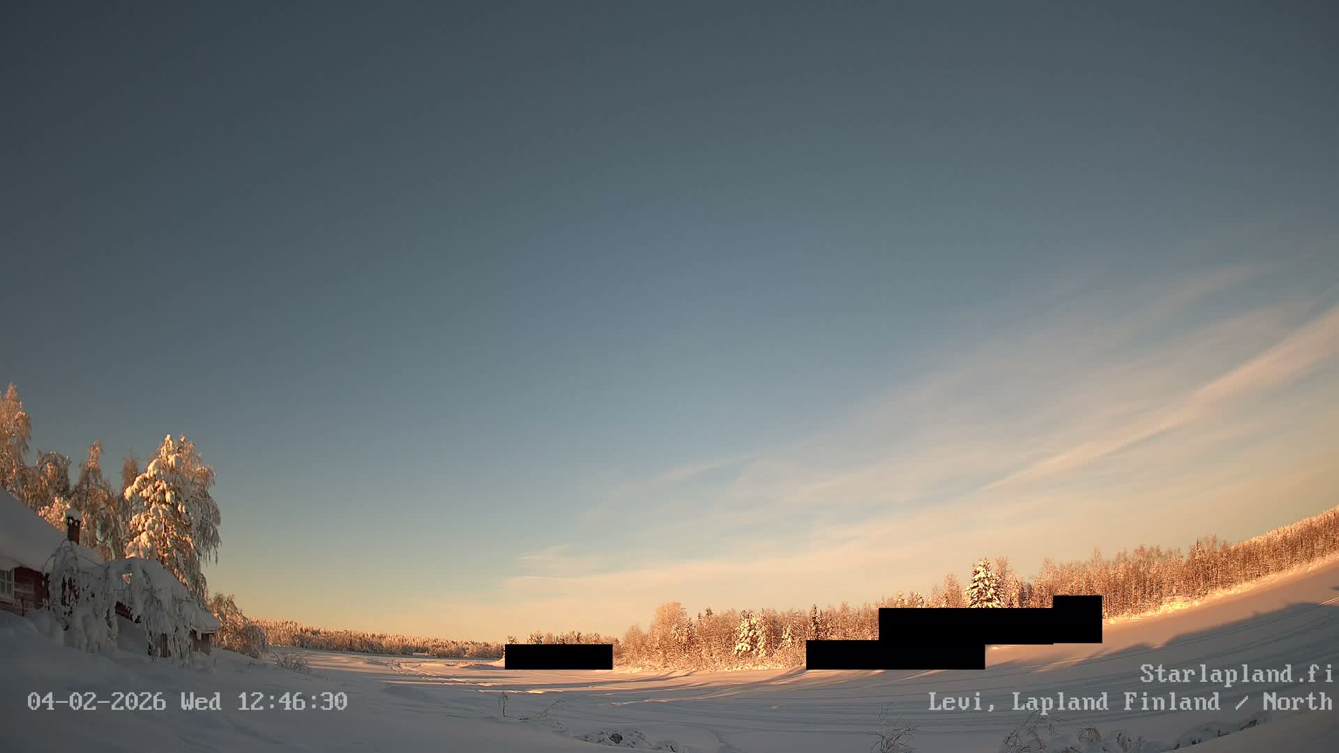 Sirkka, Levi Resort Ski Slope, Aurora Boreails/Northern Lights Live Cam -  Sirkka, Kittila, Lapland, Finland