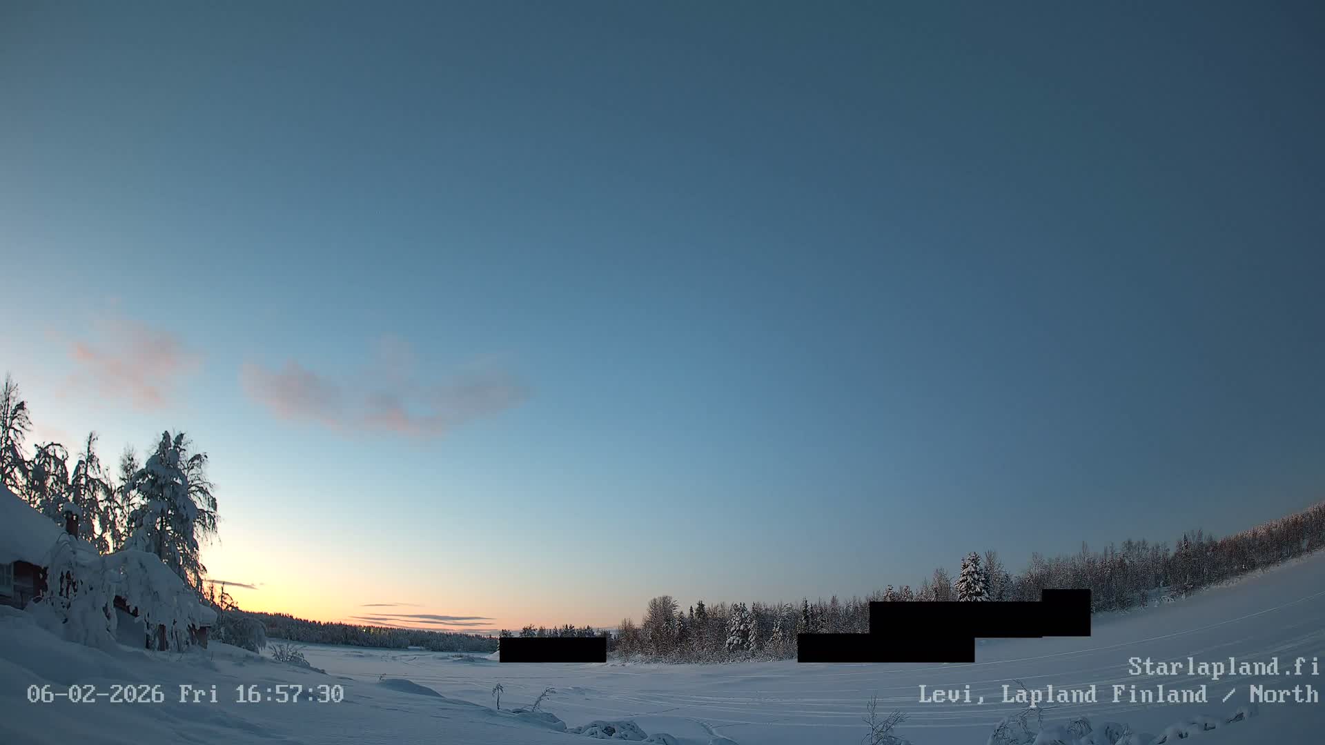 Sirkka, Levi Resort Ski Slope, Aurora Boreails/Northern Lights Live Cam -  Sirkka, Kittila, Lapland, Finland