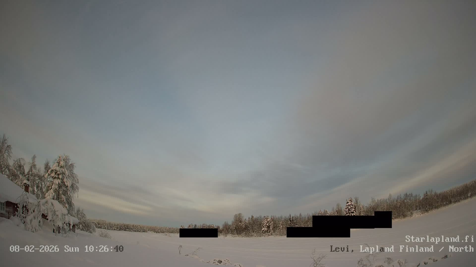 Sirkka, Levi Resort Ski Slope, Aurora Boreails/Northern Lights Live Cam -  Sirkka, Kittila, Lapland, Finland