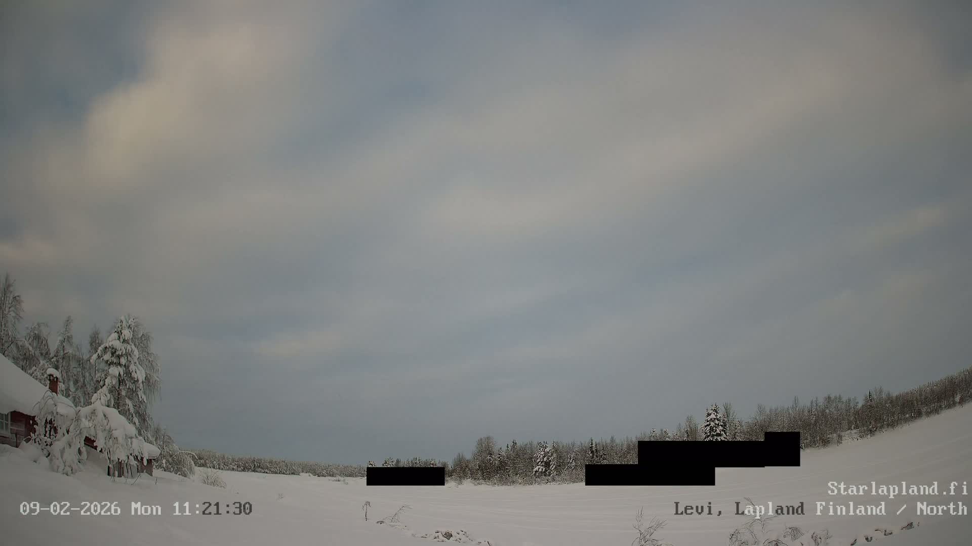 Sirkka, Levi Resort Ski Slope, Aurora Boreails/Northern Lights Live Cam -  Sirkka, Kittila, Lapland, Finland