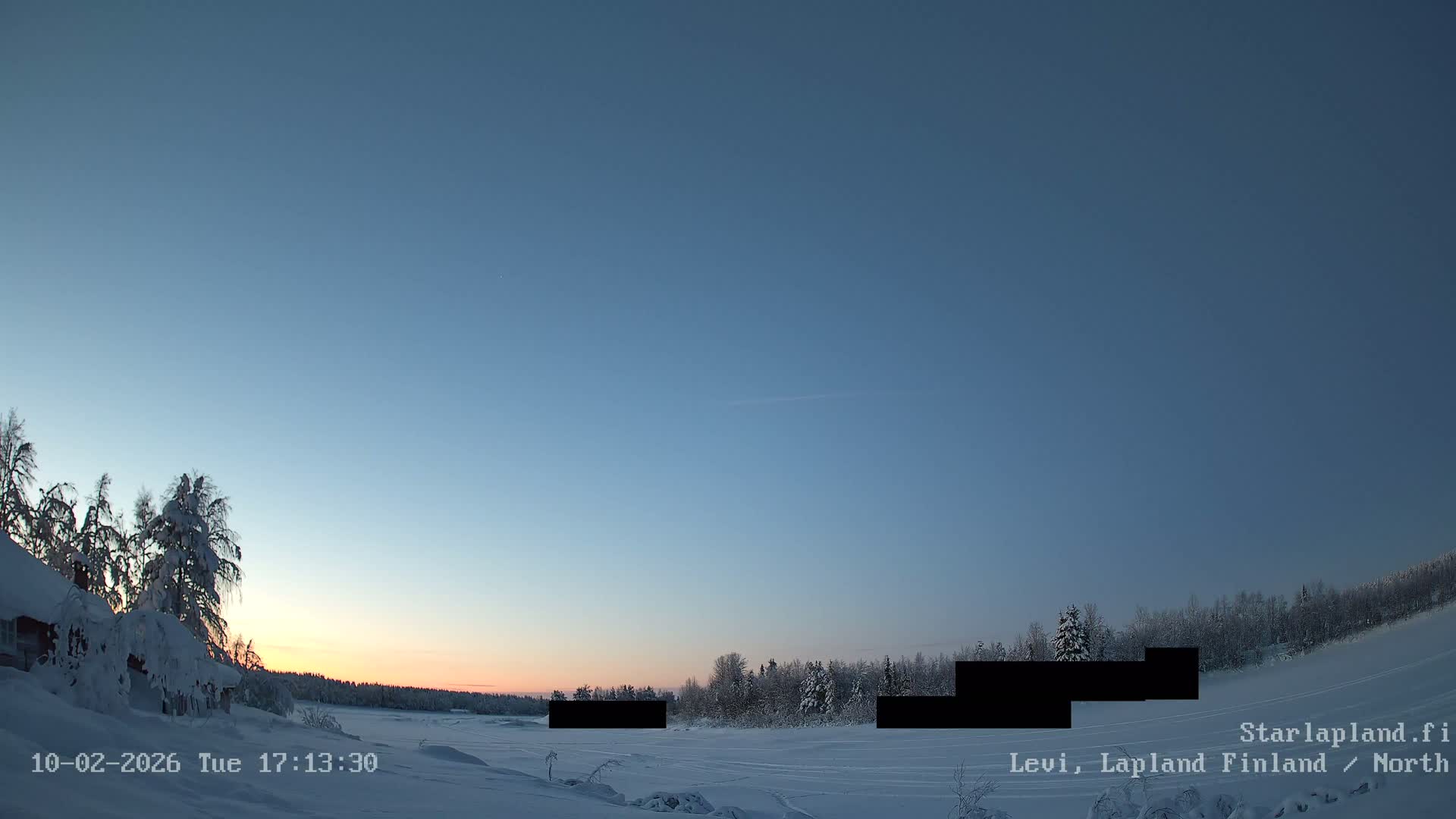 Sirkka, Levi Resort Ski Slope, Aurora Boreails/Northern Lights Live Cam -  Sirkka, Kittila, Lapland, Finland