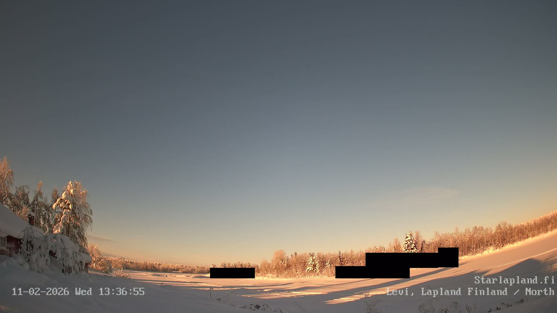 Sirkka, Levi Resort Ski Slope, Aurora Boreails/Northern Lights Live Cam -  Sirkka, Kittila, Lapland, Finland