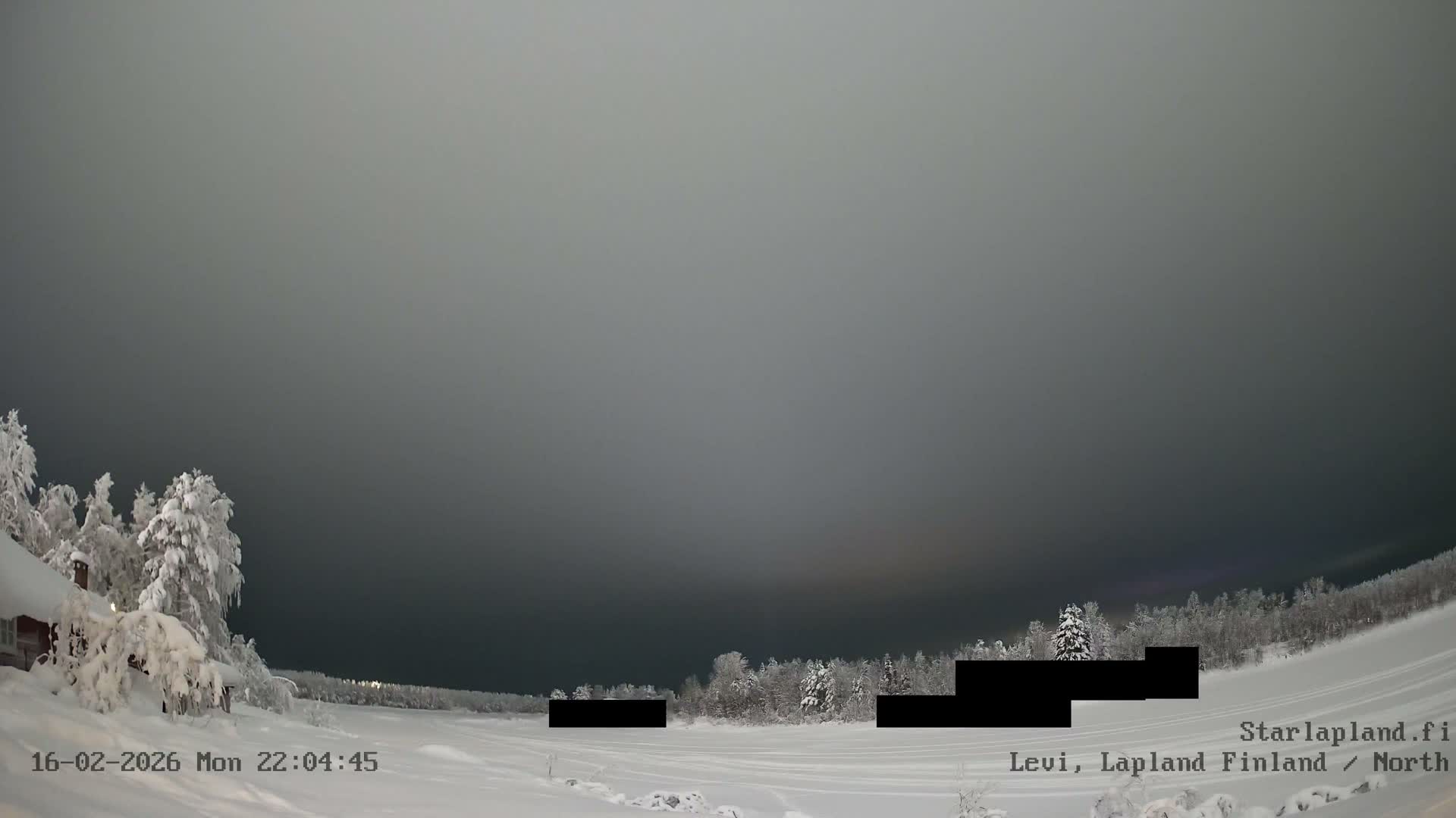 Sirkka, Levi Resort Ski Slope, Aurora Boreails/Northern Lights Live Cam -  Sirkka, Kittila, Lapland, Finland