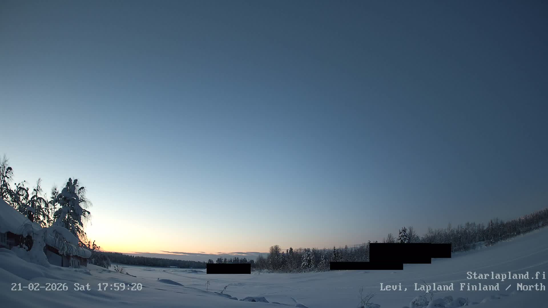 Sirkka, Levi Resort Ski Slope, Aurora Boreails/Northern Lights Live Cam -  Sirkka, Kittila, Lapland, Finland