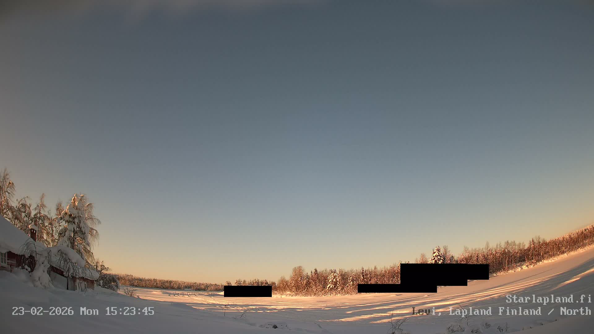 Sirkka, Levi Resort Ski Slope, Aurora Boreails/Northern Lights Live Cam -  Sirkka, Kittila, Lapland, Finland