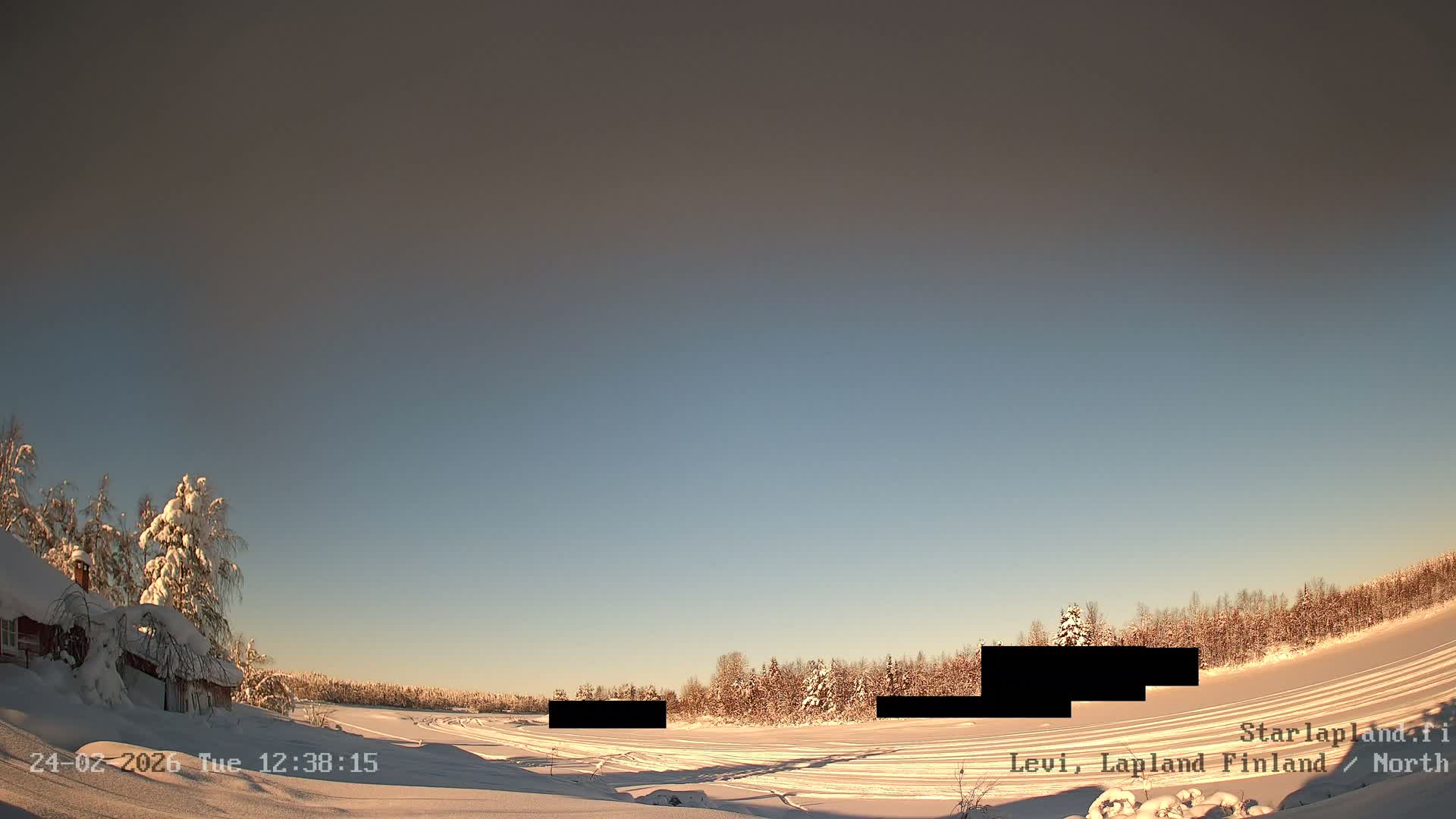 Sirkka, Levi Resort Ski Slope, Aurora Boreails/Northern Lights Live Cam -  Sirkka, Kittila, Lapland, Finland