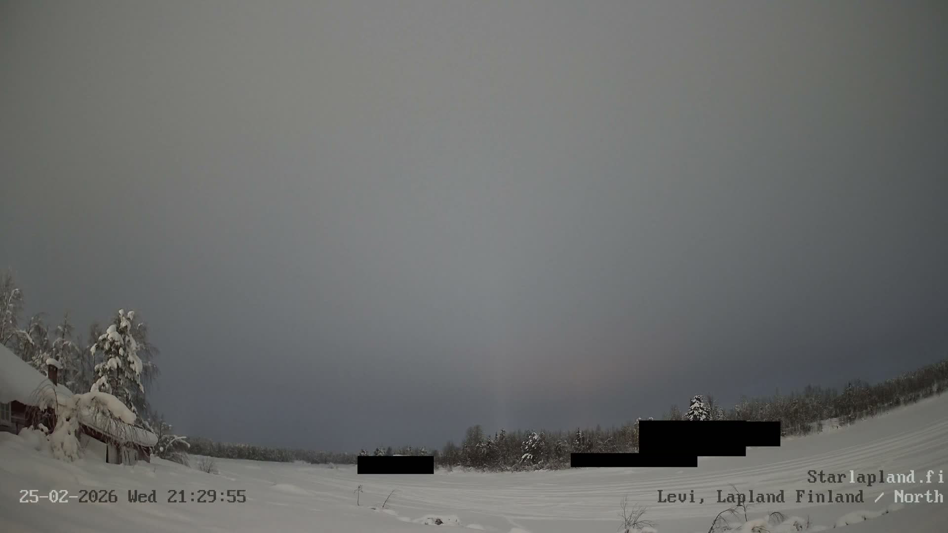 Sirkka, Levi Resort Ski Slope, Aurora Boreails/Northern Lights Live Cam -  Sirkka, Kittila, Lapland, Finland