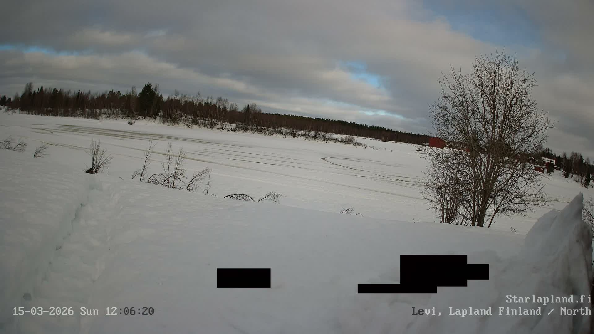 Sirkka, Levi Resort Ski Slope, Aurora Boreails/Northern Lights Live Cam -  Sirkka, Kittila, Lapland, Finland