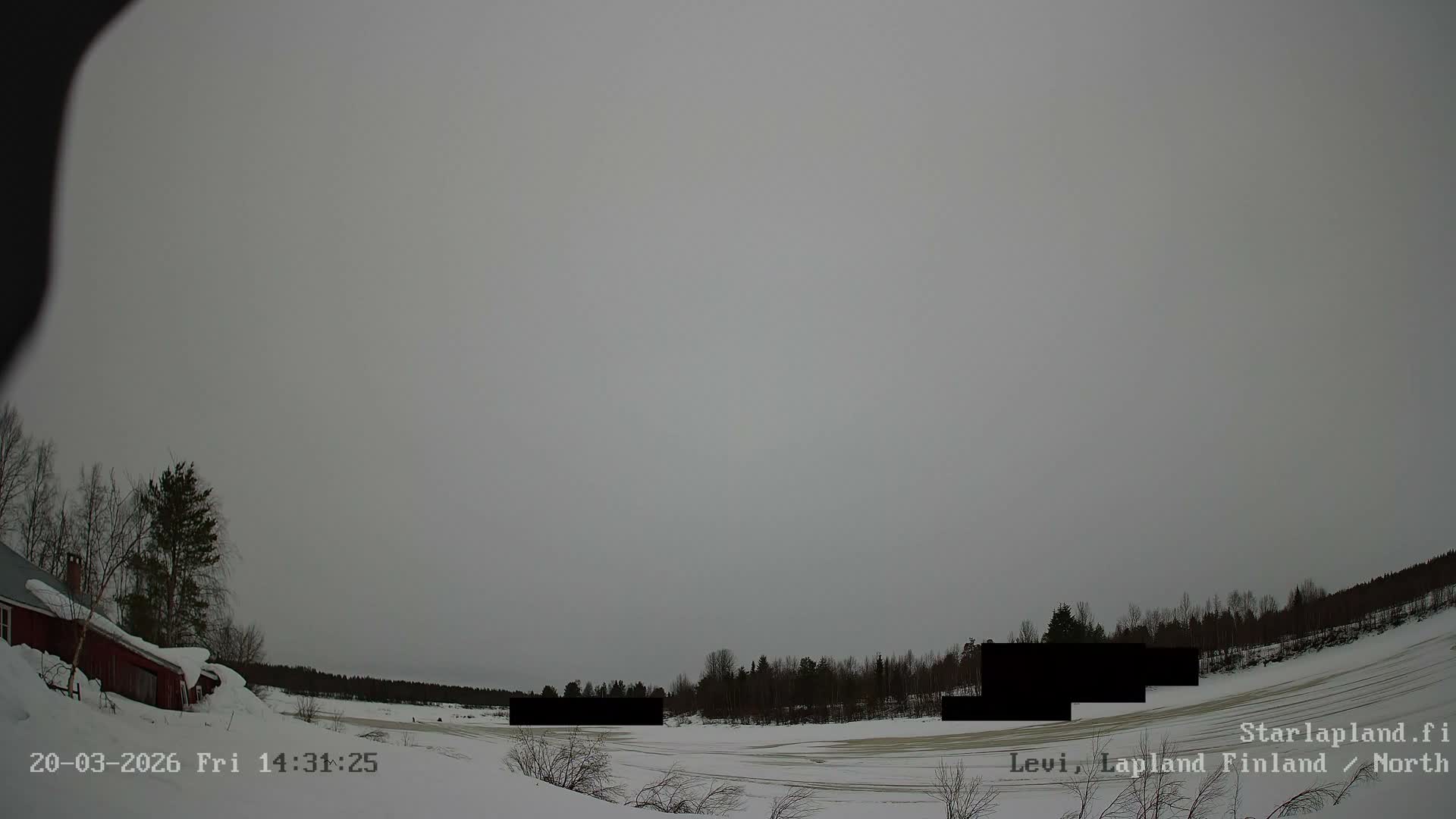 Sirkka, Levi Resort Ski Slope, Aurora Boreails/Northern Lights Live Cam -  Sirkka, Kittila, Lapland, Finland