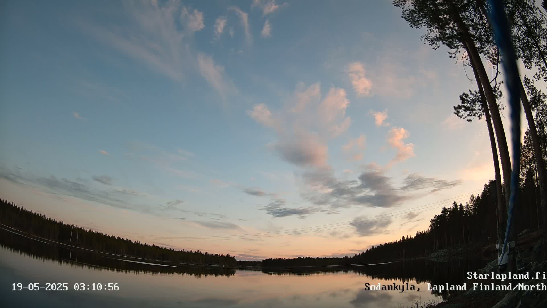 Sodankyla, Aurora Boreails/Northern Lights  Live Cam -  Sodankylä, Northern Lapland (Pohjois-Lappi), Lapland (Lappi),Finland