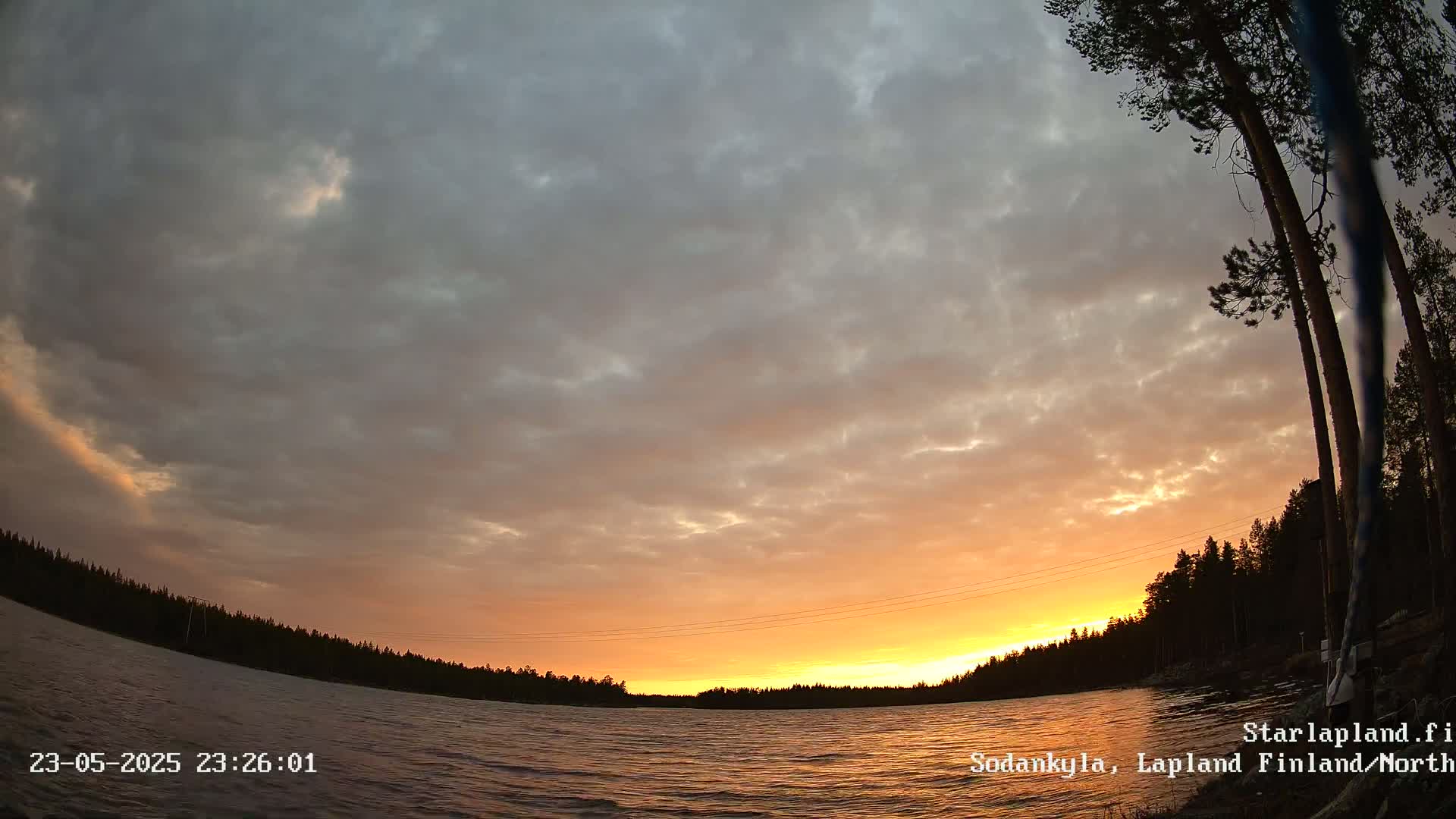 Sodankyla, Aurora Boreails/Northern Lights  Live Cam -  Sodankylä, Northern Lapland (Pohjois-Lappi), Lapland (Lappi),Finland