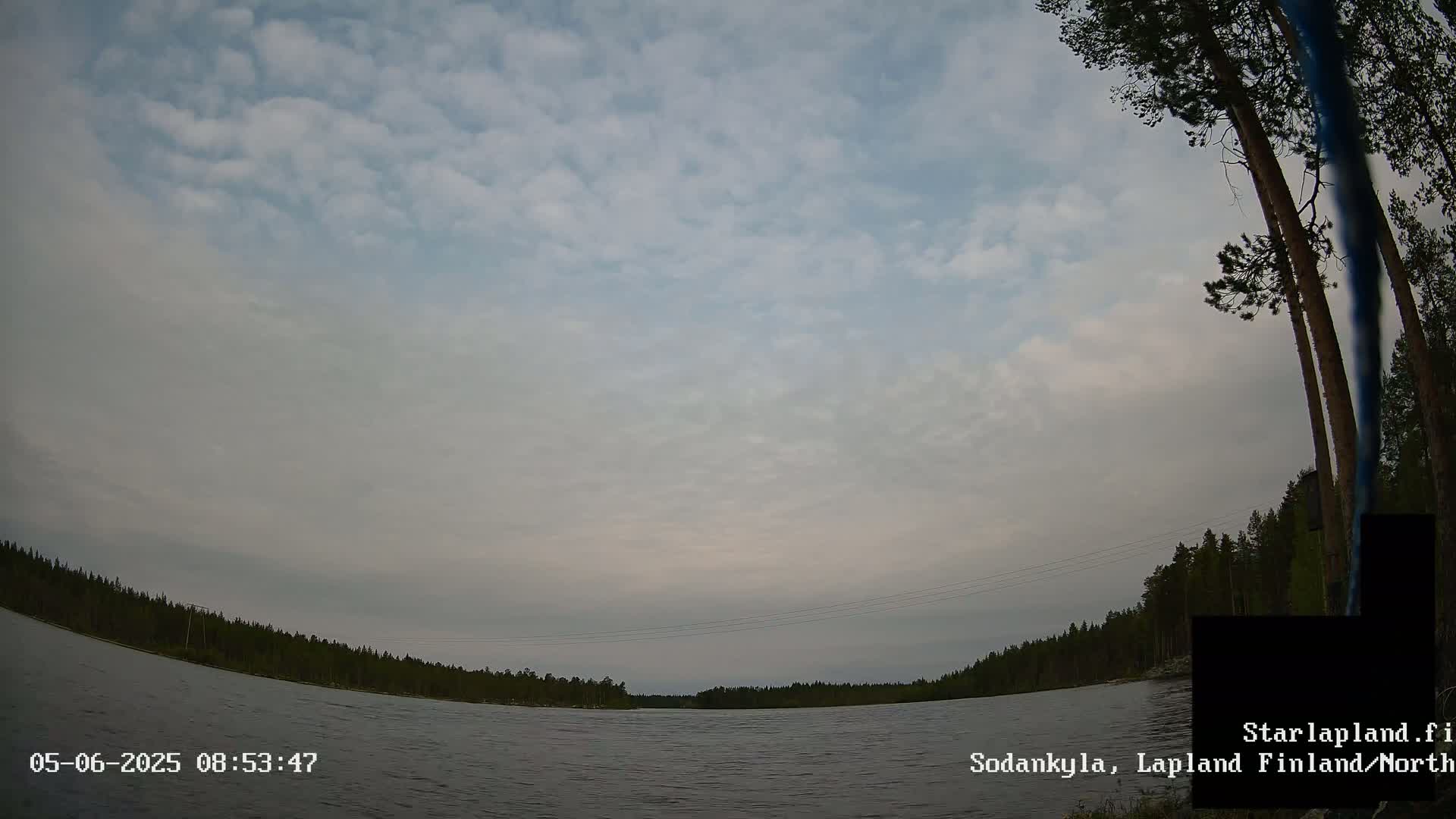 Sodankyla, Aurora Boreails/Northern Lights  Live Cam -  Sodankylä, Northern Lapland (Pohjois-Lappi), Lapland (Lappi),Finland