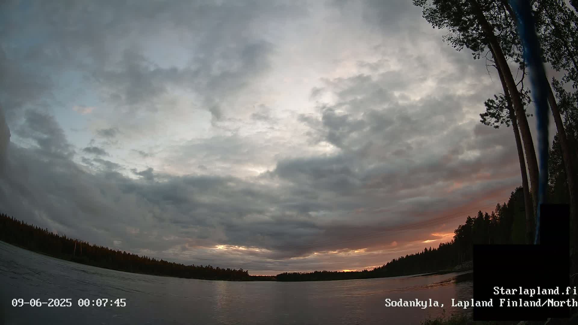 Sodankyla, Aurora Boreails/Northern Lights  Live Cam -  Sodankylä, Northern Lapland (Pohjois-Lappi), Lapland (Lappi),Finland