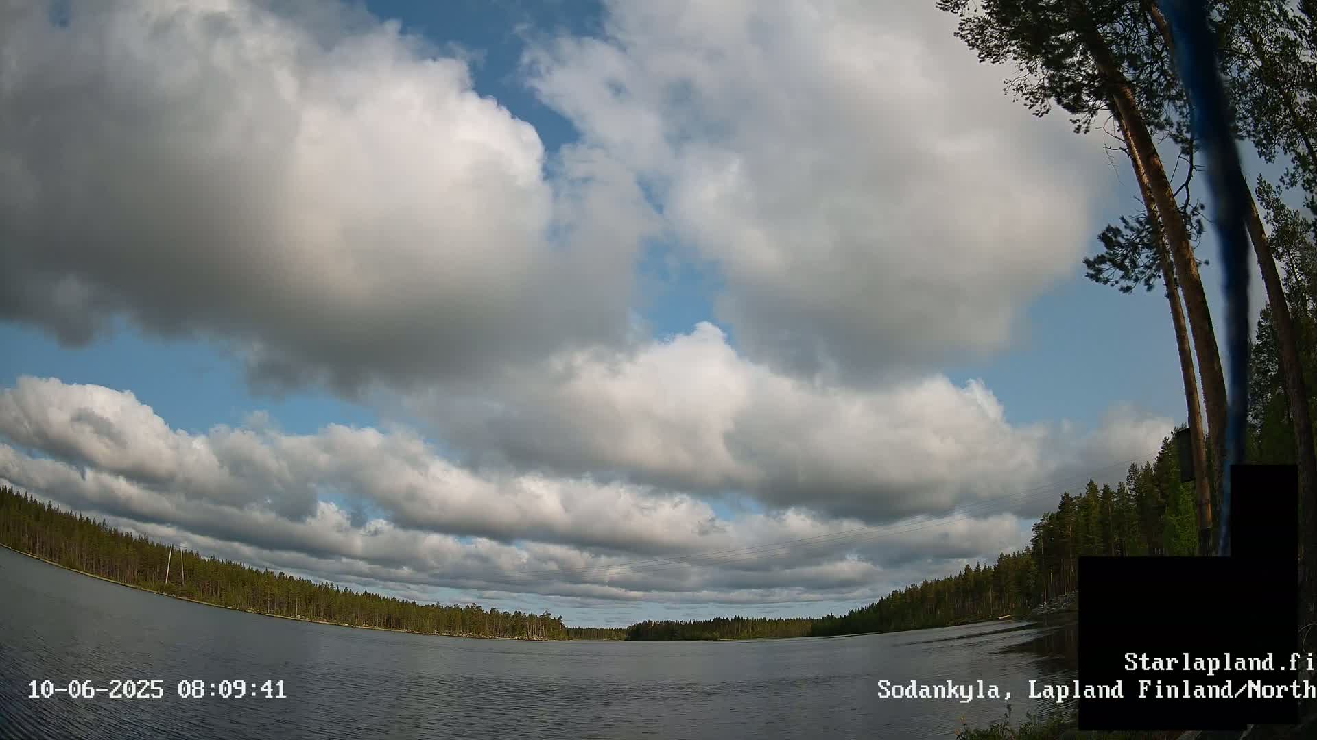 Sodankyla, Aurora Boreails/Northern Lights  Live Cam -  Sodankylä, Northern Lapland (Pohjois-Lappi), Lapland (Lappi),Finland