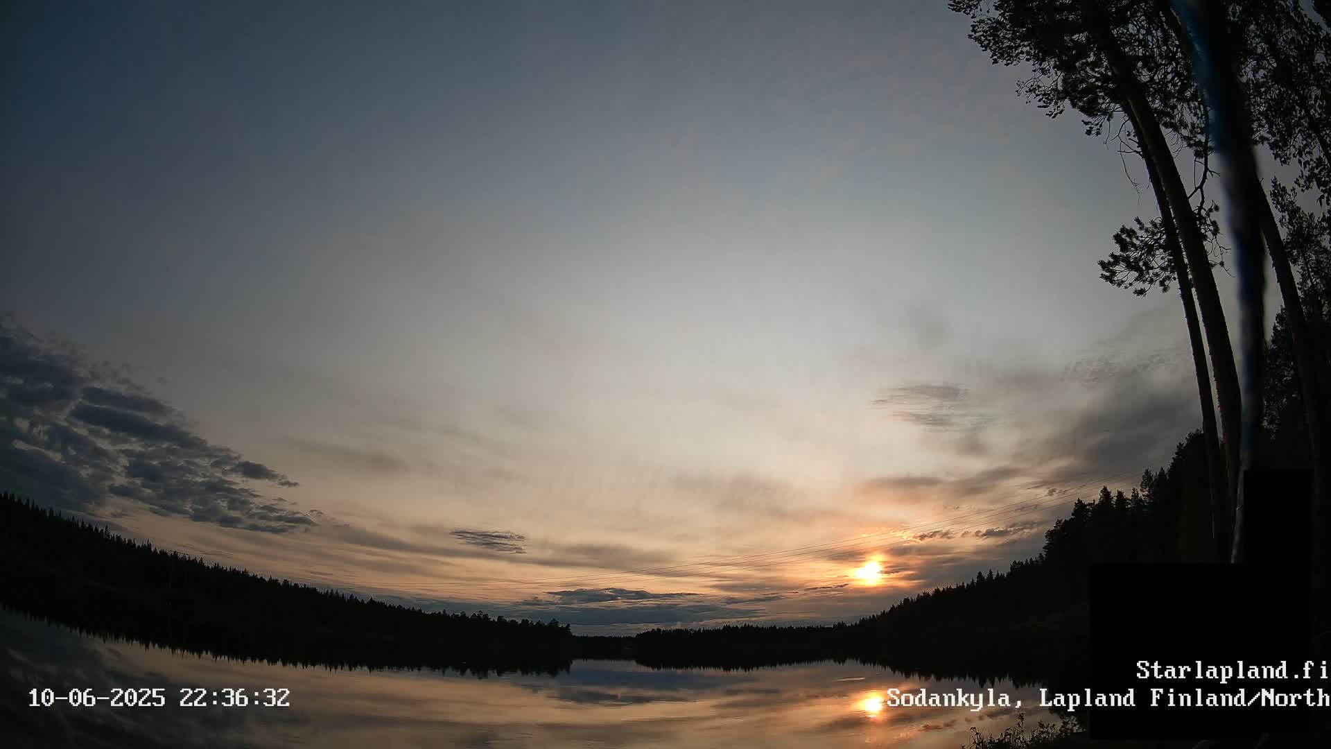 Sodankyla, Aurora Boreails/Northern Lights  Live Cam -  Sodankylä, Northern Lapland (Pohjois-Lappi), Lapland (Lappi),Finland
