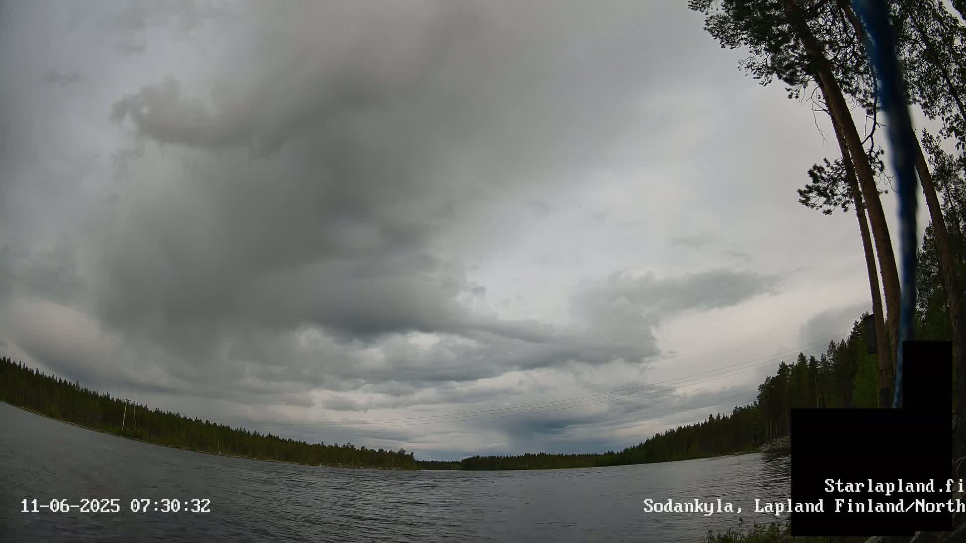 Sodankyla, Aurora Boreails/Northern Lights  Live Cam -  Sodankylä, Northern Lapland (Pohjois-Lappi), Lapland (Lappi),Finland