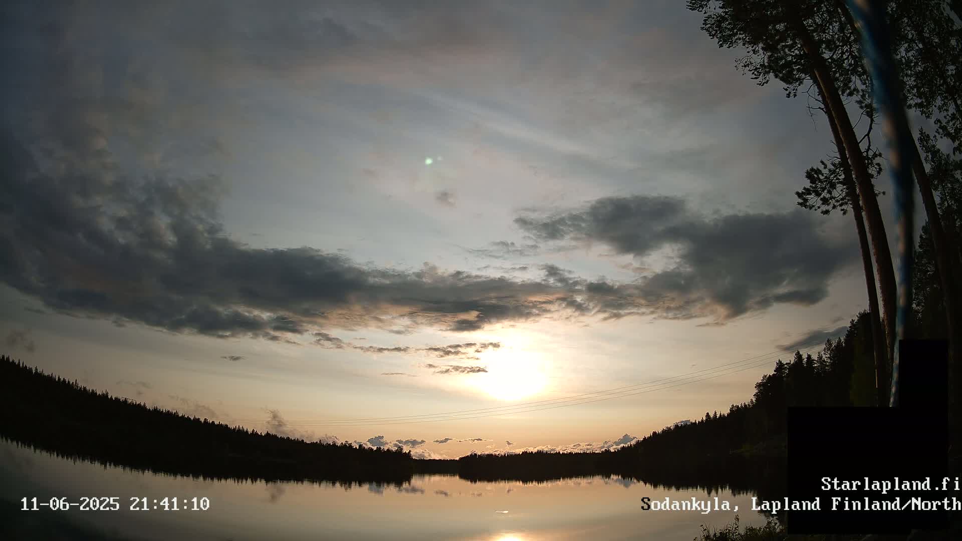 Sodankyla, Aurora Boreails/Northern Lights  Live Cam -  Sodankylä, Northern Lapland (Pohjois-Lappi), Lapland (Lappi),Finland