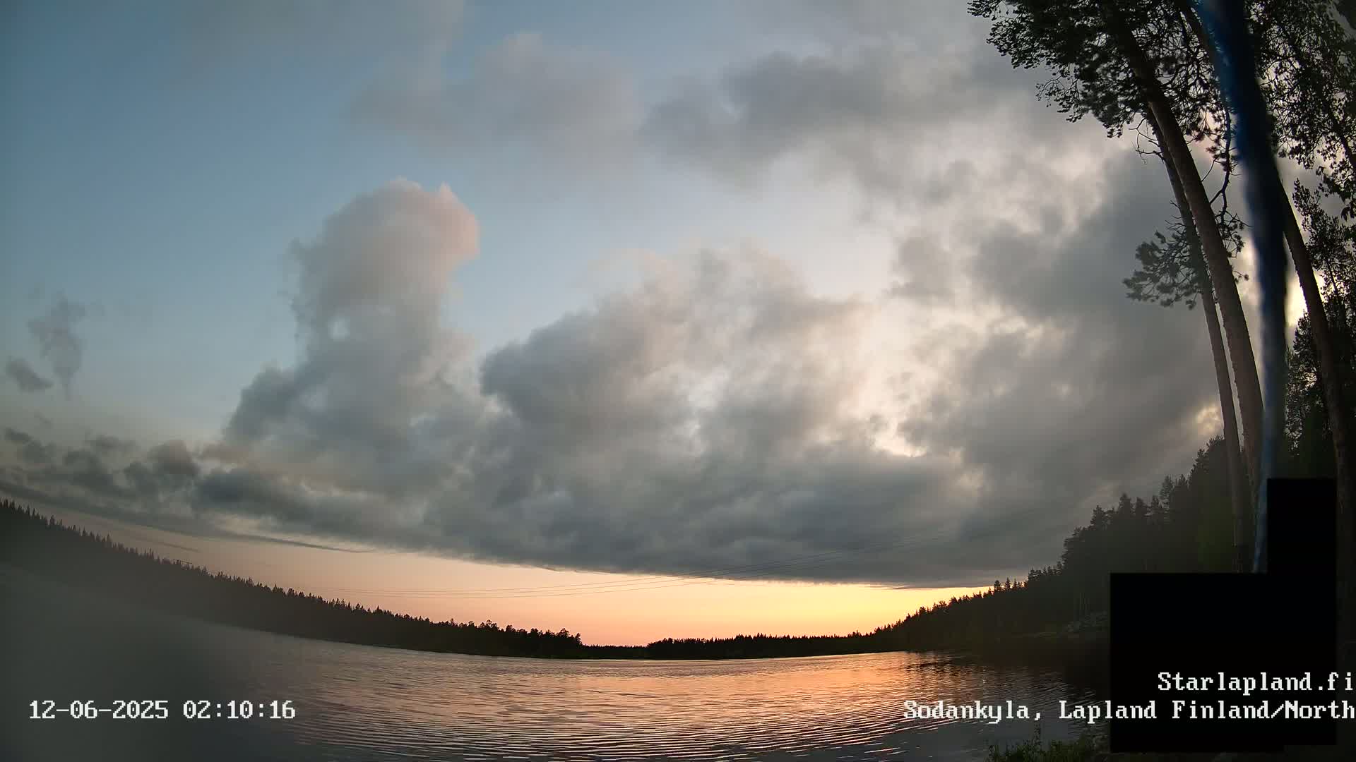 Sodankyla, Aurora Boreails/Northern Lights  Live Cam -  Sodankylä, Northern Lapland (Pohjois-Lappi), Lapland (Lappi),Finland