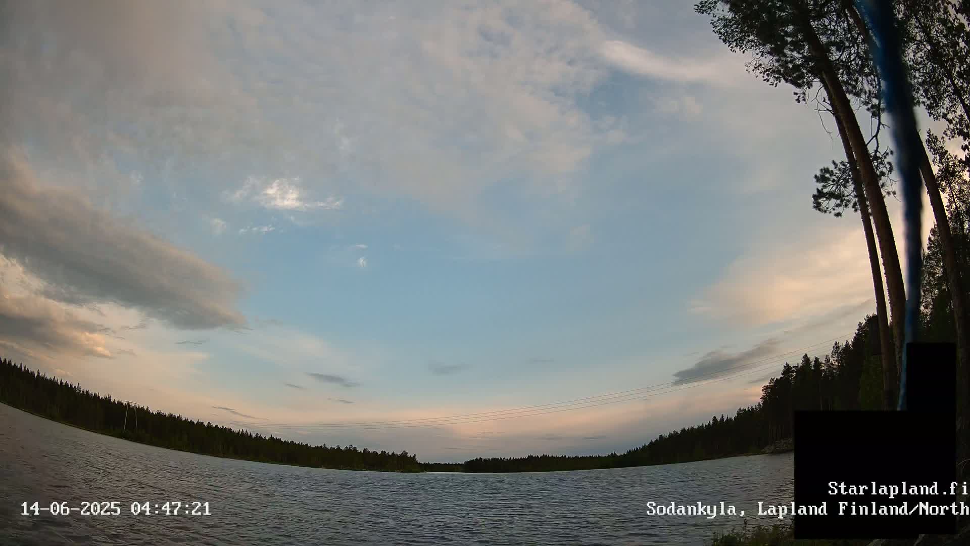 Sodankyla, Aurora Boreails/Northern Lights  Live Cam -  Sodankylä, Northern Lapland (Pohjois-Lappi), Lapland (Lappi),Finland
