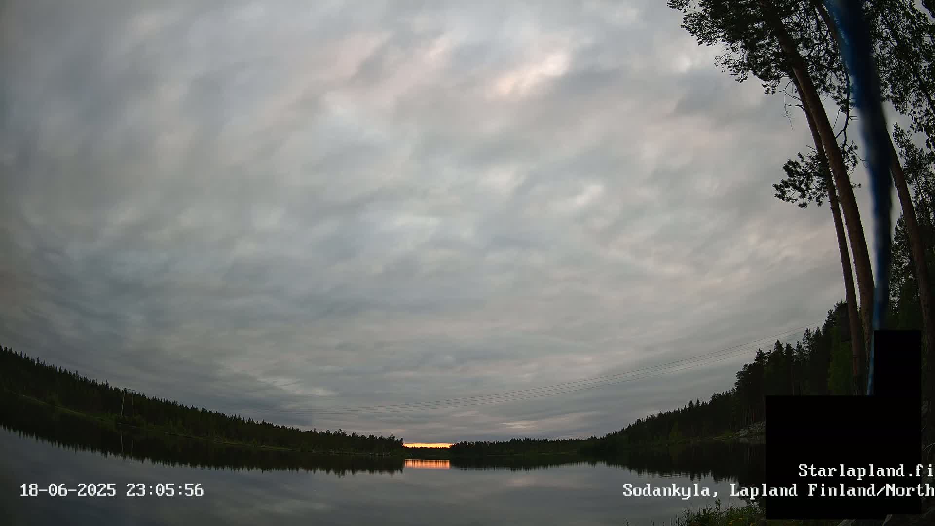 Sodankyla, Aurora Boreails/Northern Lights  Live Cam -  Sodankylä, Northern Lapland (Pohjois-Lappi), Lapland (Lappi),Finland