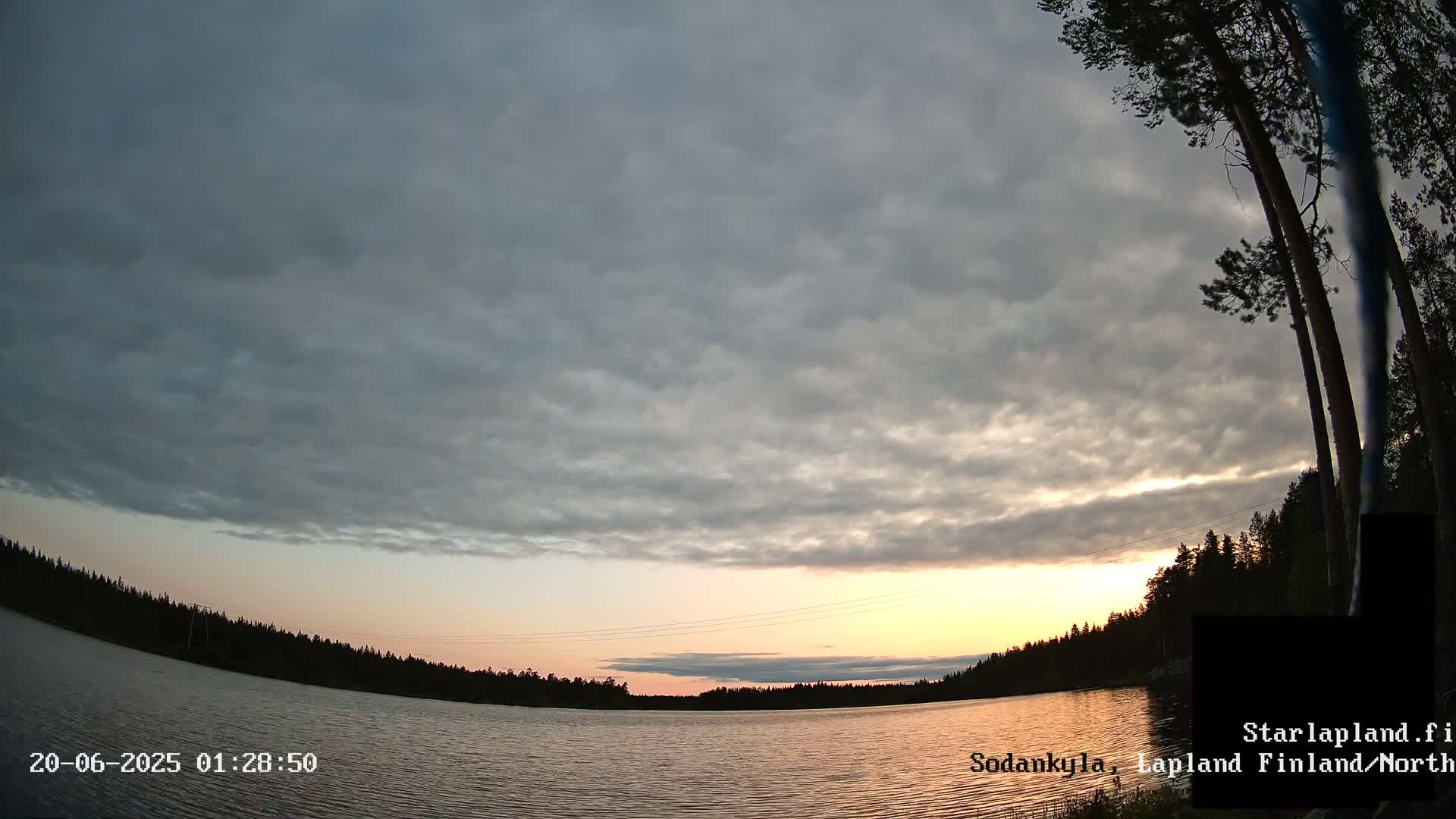 Sodankyla, Aurora Boreails/Northern Lights  Live Cam -  Sodankylä, Northern Lapland (Pohjois-Lappi), Lapland (Lappi),Finland