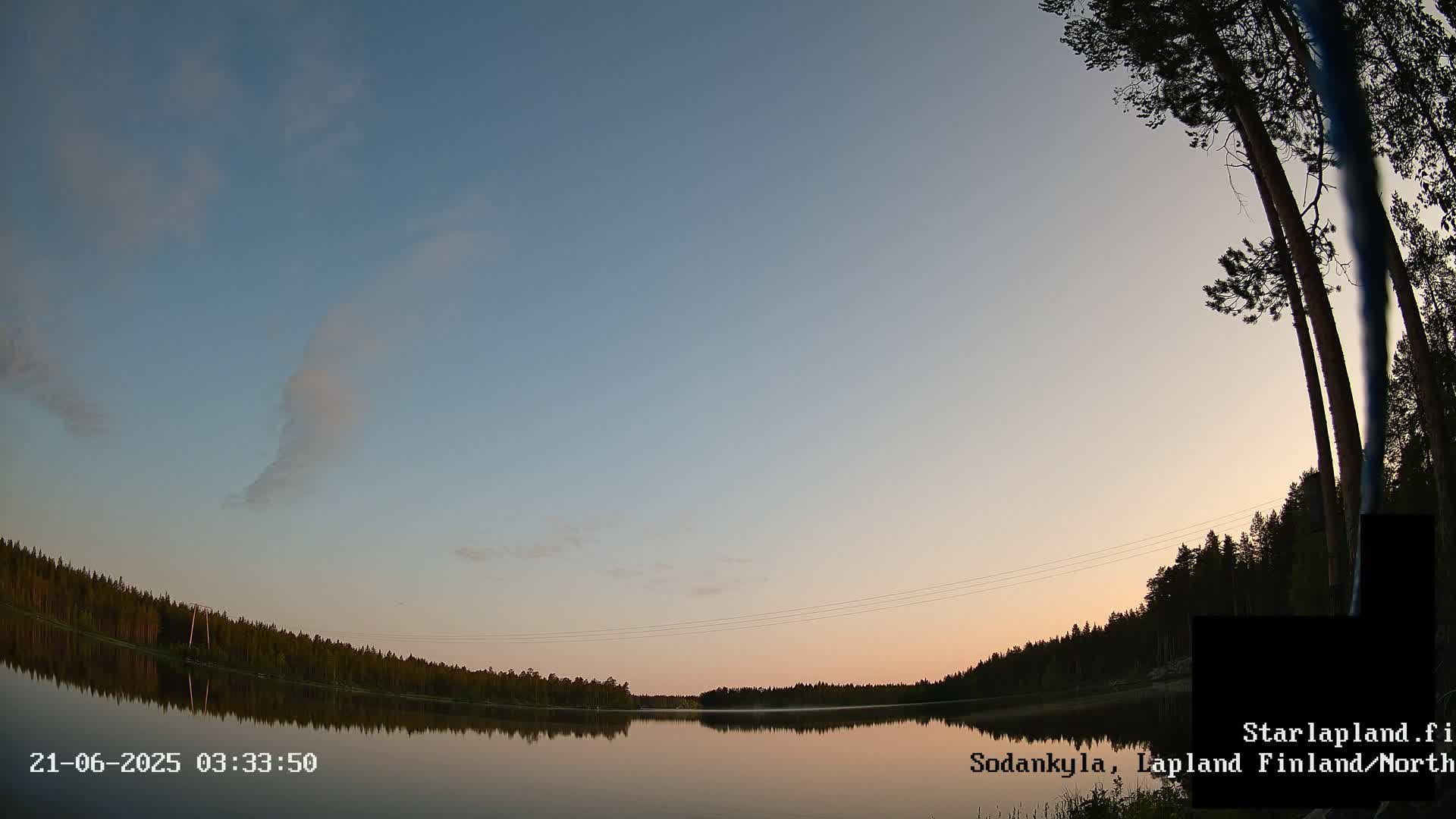 Sodankyla, Aurora Boreails/Northern Lights  Live Cam -  Sodankylä, Northern Lapland (Pohjois-Lappi), Lapland (Lappi),Finland