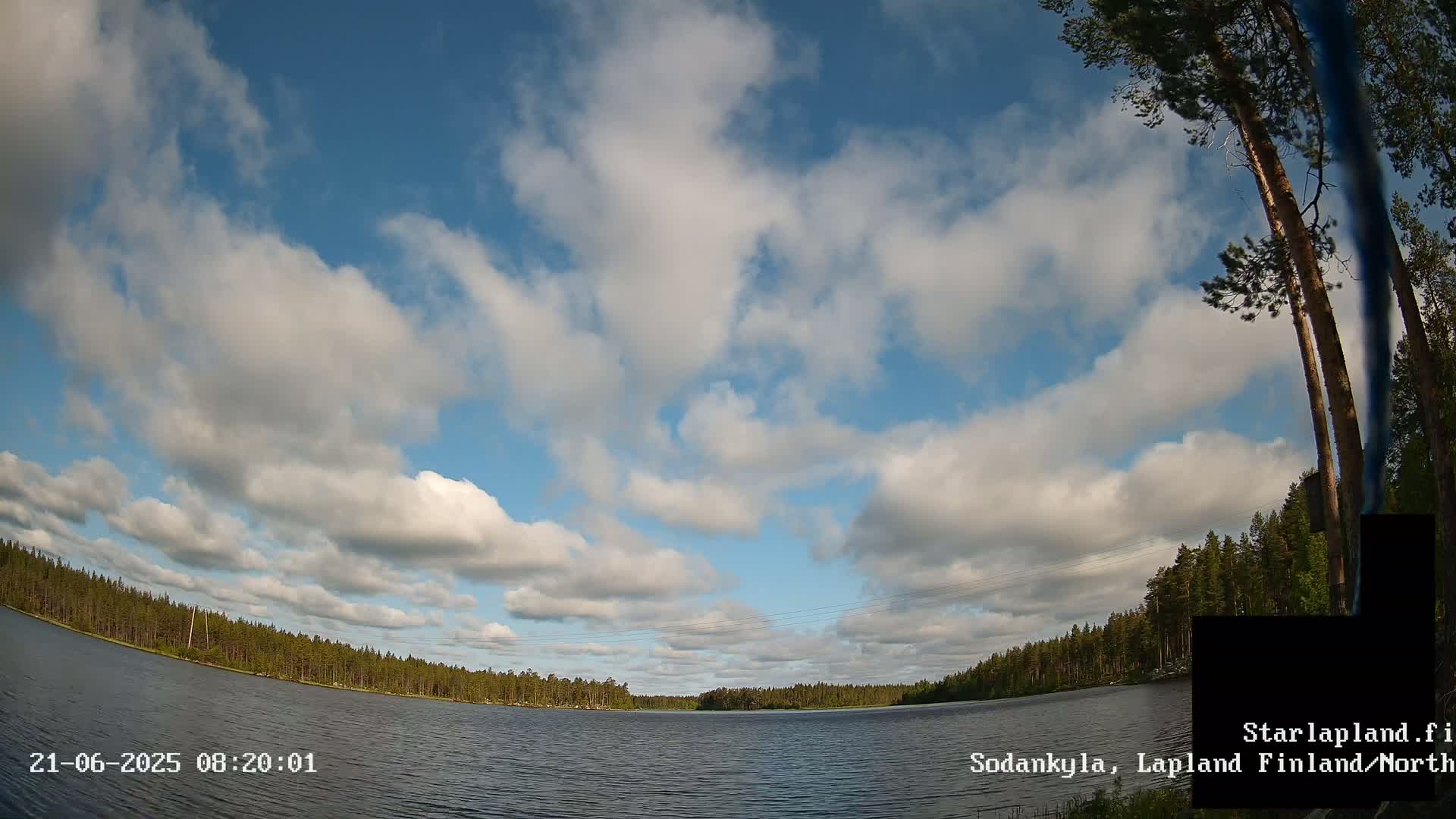 Sodankyla, Aurora Boreails/Northern Lights  Live Cam -  Sodankylä, Northern Lapland (Pohjois-Lappi), Lapland (Lappi),Finland