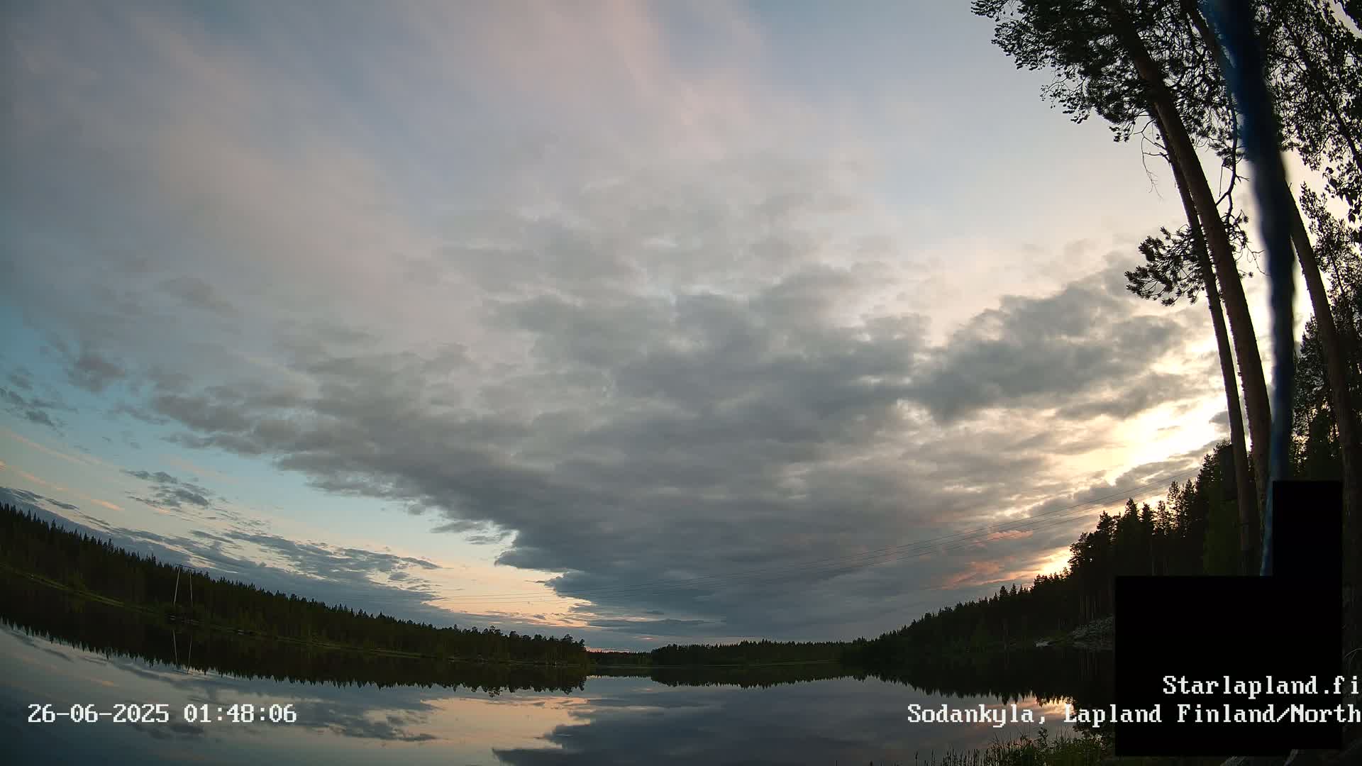 Sodankyla, Aurora Boreails/Northern Lights  Live Cam -  Sodankylä, Northern Lapland (Pohjois-Lappi), Lapland (Lappi),Finland