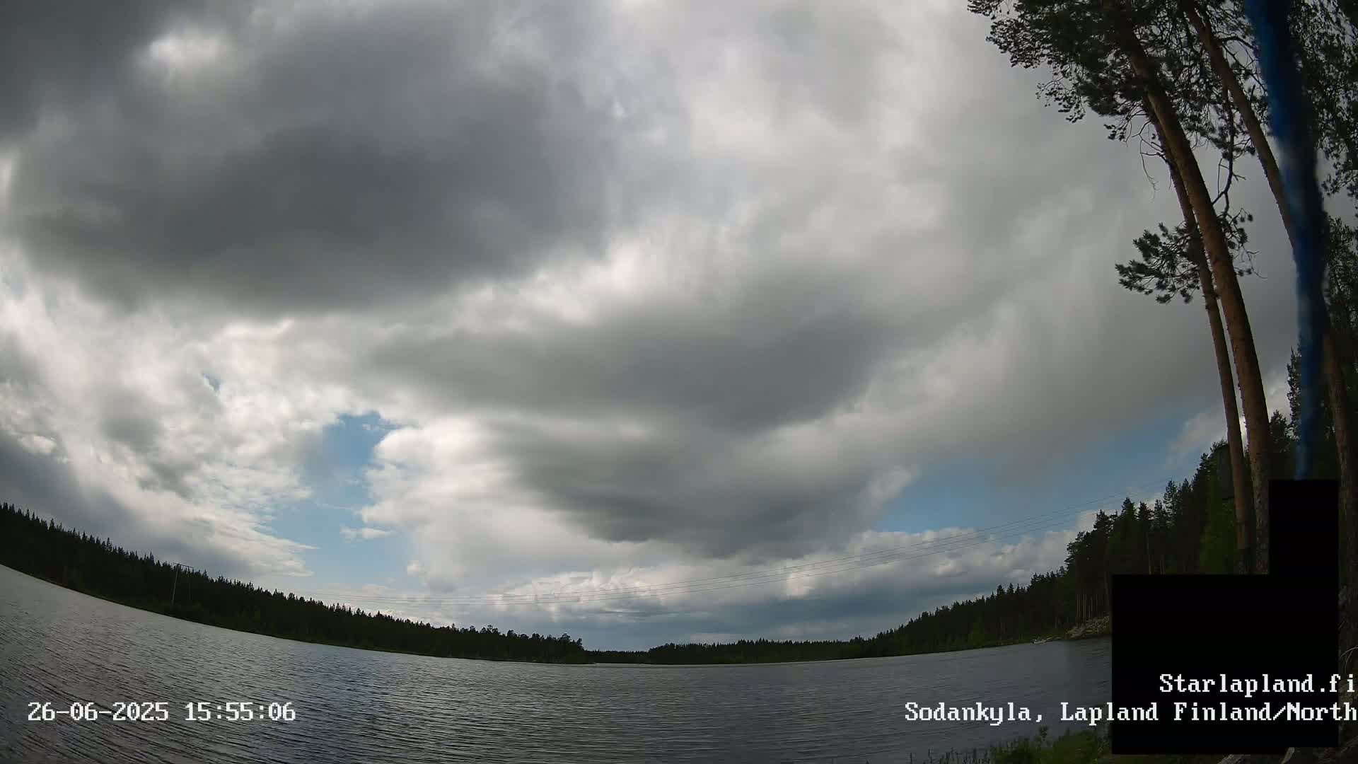 Sodankyla, Aurora Boreails/Northern Lights  Live Cam -  Sodankylä, Northern Lapland (Pohjois-Lappi), Lapland (Lappi),Finland