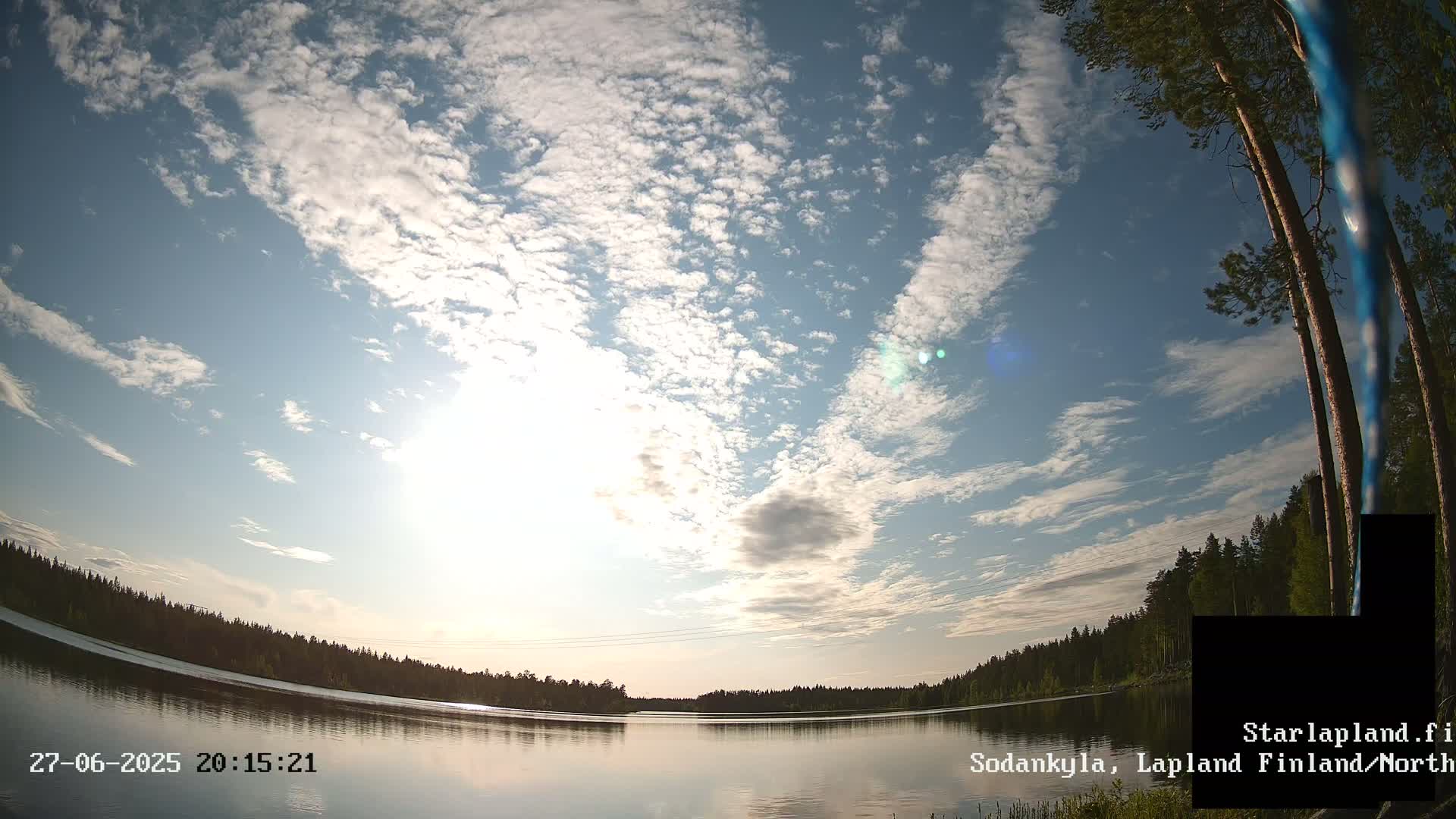Sodankyla, Aurora Boreails/Northern Lights  Live Cam -  Sodankylä, Northern Lapland (Pohjois-Lappi), Lapland (Lappi),Finland