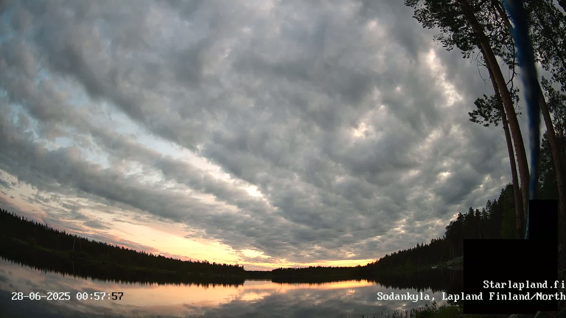 Sodankyla, Aurora Boreails/Northern Lights  Live Cam -  Sodankylä, Northern Lapland (Pohjois-Lappi), Lapland (Lappi),Finland