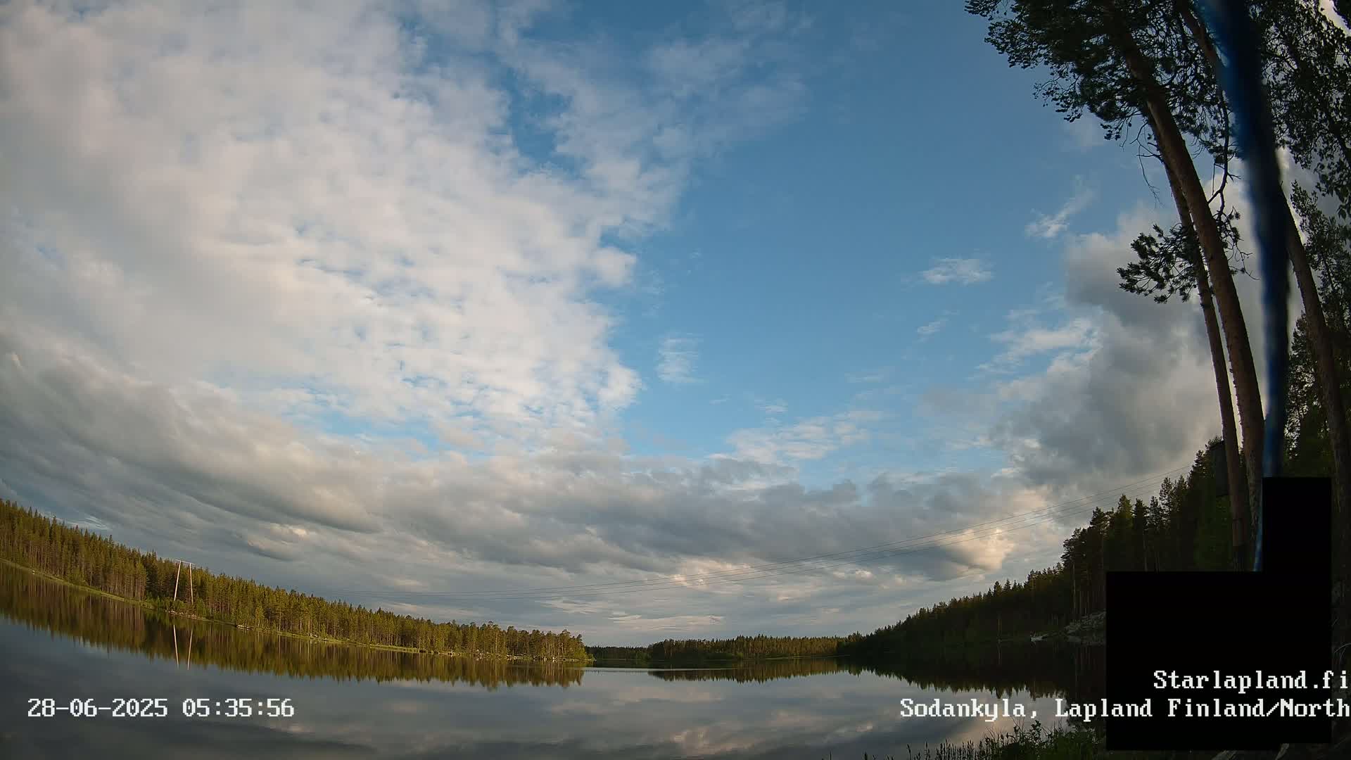 Sodankyla, Aurora Boreails/Northern Lights  Live Cam -  Sodankylä, Northern Lapland (Pohjois-Lappi), Lapland (Lappi),Finland