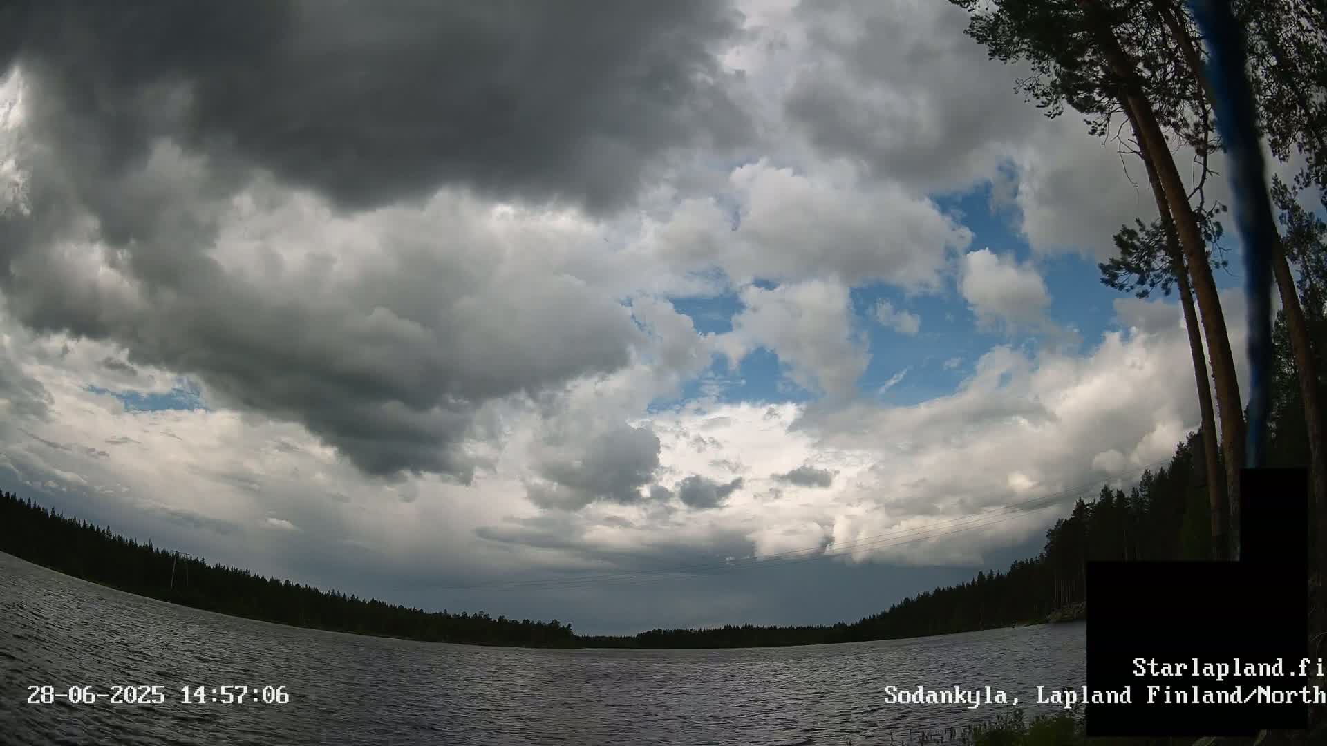 Sodankyla, Aurora Boreails/Northern Lights  Live Cam -  Sodankylä, Northern Lapland (Pohjois-Lappi), Lapland (Lappi),Finland
