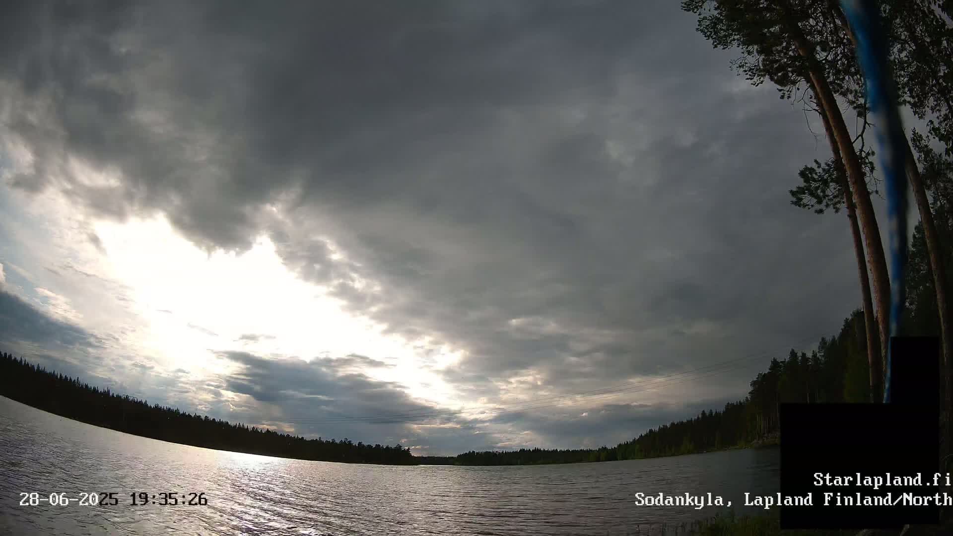 Sodankyla, Aurora Boreails/Northern Lights  Live Cam -  Sodankylä, Northern Lapland (Pohjois-Lappi), Lapland (Lappi),Finland