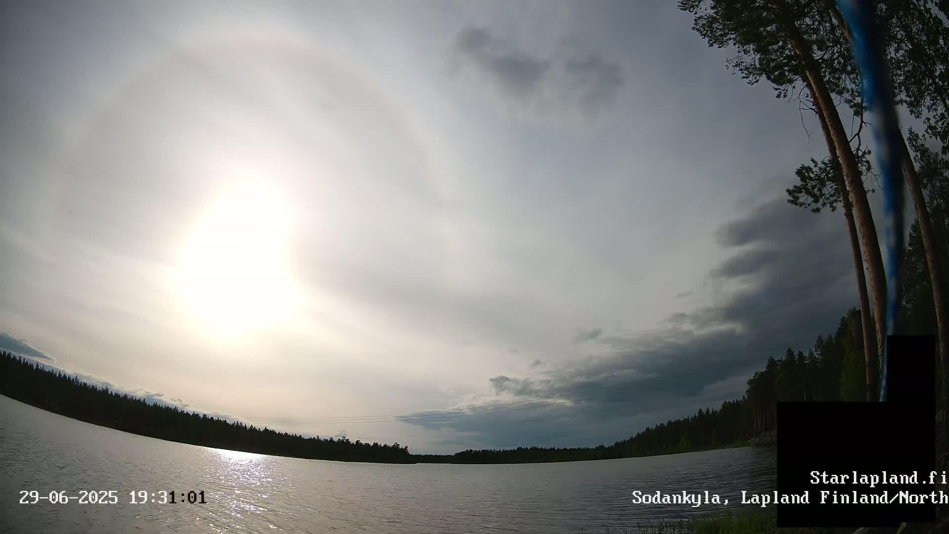 Sodankyla, Aurora Boreails/Northern Lights  Live Cam -  Sodankylä, Northern Lapland (Pohjois-Lappi), Lapland (Lappi),Finland