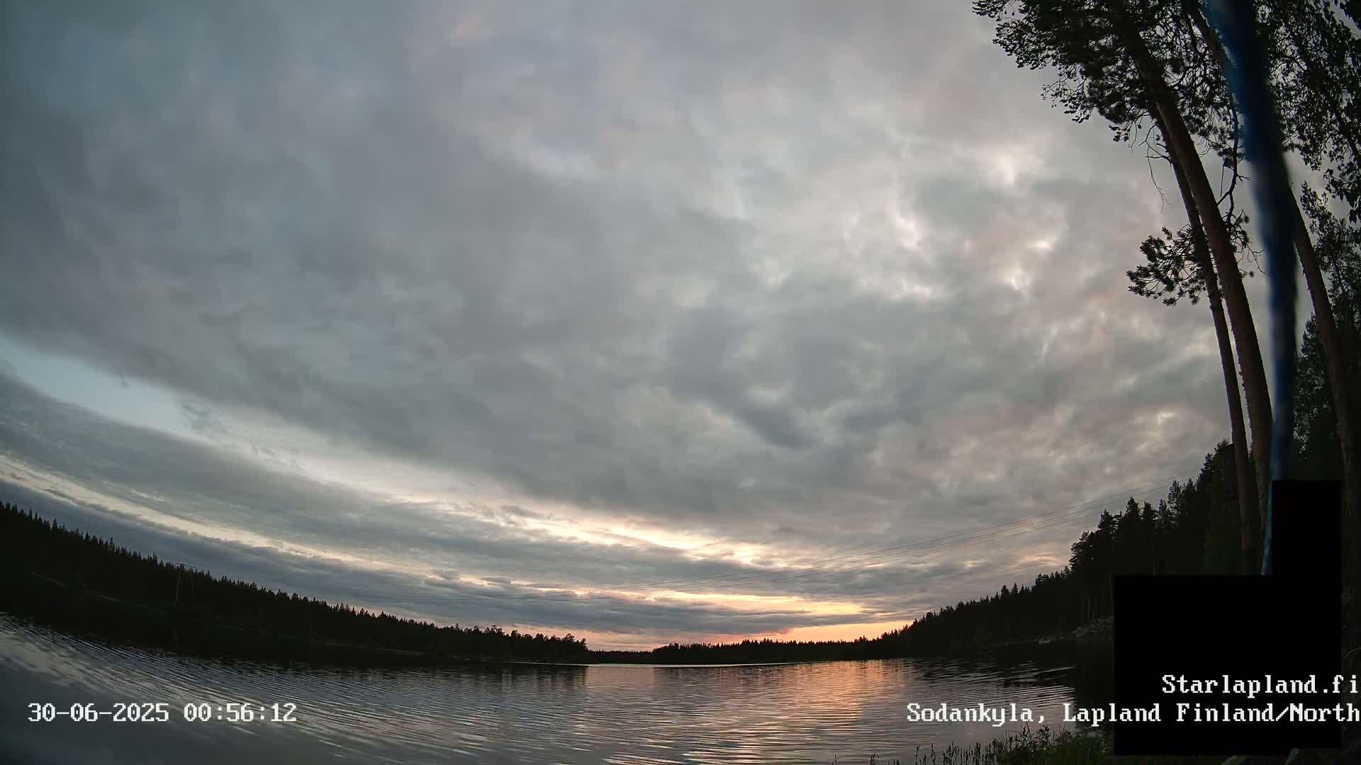 Sodankyla, Aurora Boreails/Northern Lights  Live Cam -  Sodankylä, Northern Lapland (Pohjois-Lappi), Lapland (Lappi),Finland