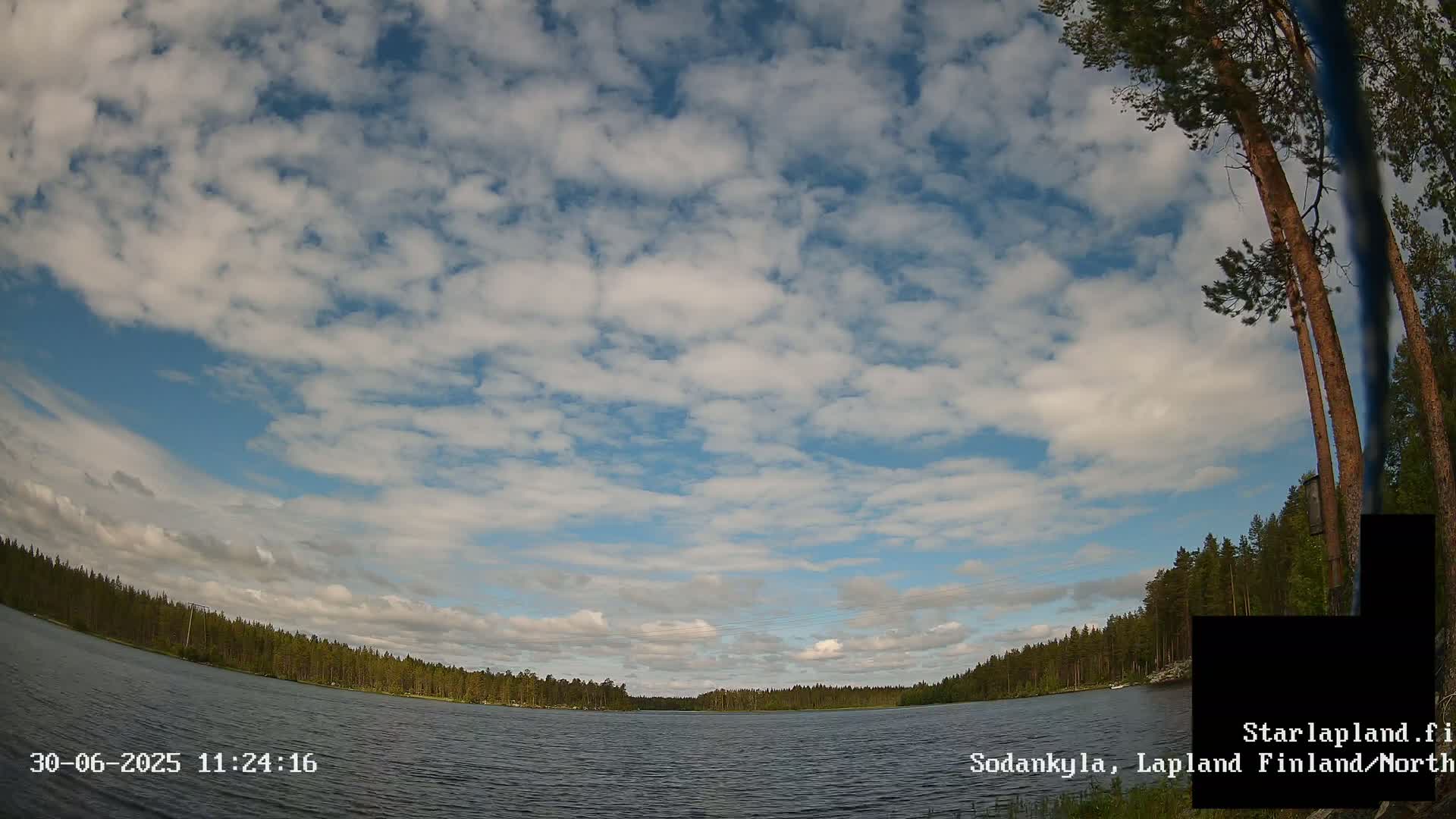 Sodankyla, Aurora Boreails/Northern Lights  Live Cam -  Sodankylä, Northern Lapland (Pohjois-Lappi), Lapland (Lappi),Finland