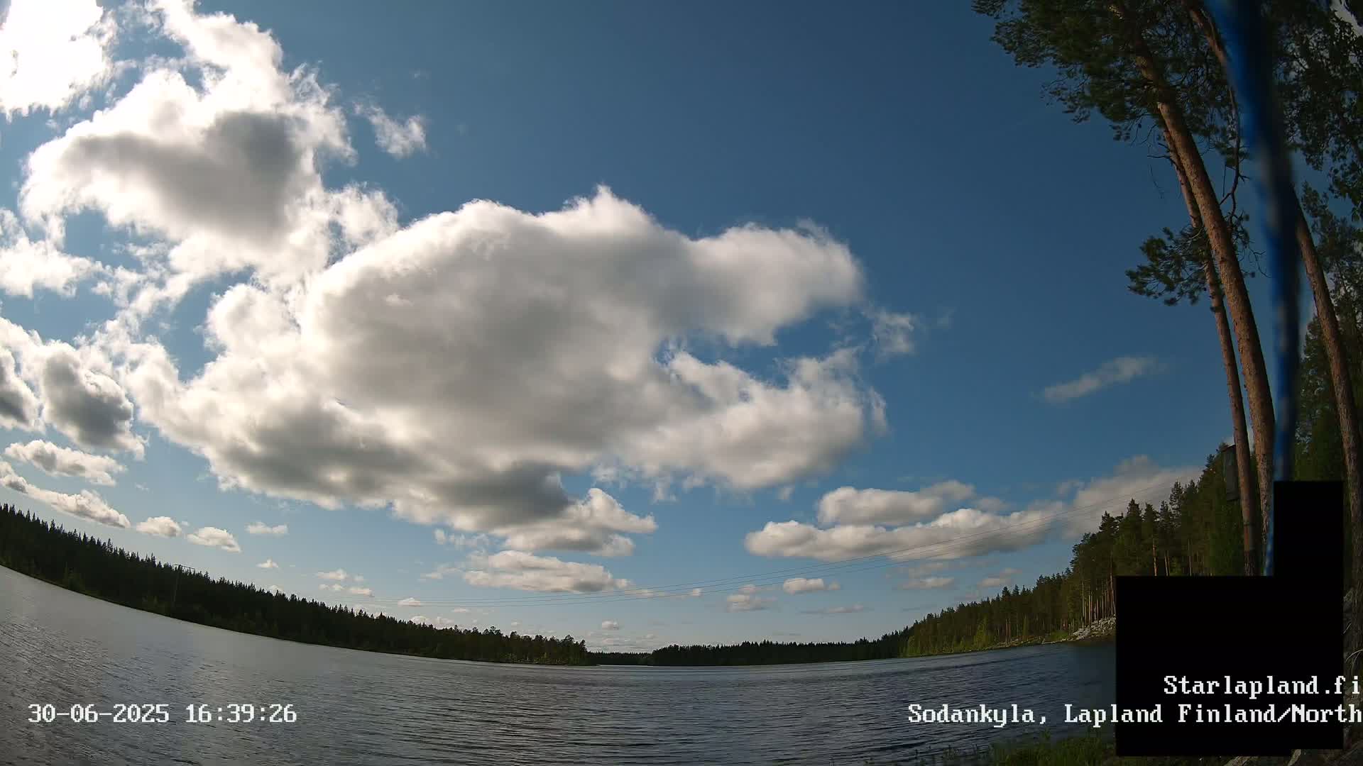 Sodankyla, Aurora Boreails/Northern Lights  Live Cam -  Sodankylä, Northern Lapland (Pohjois-Lappi), Lapland (Lappi),Finland