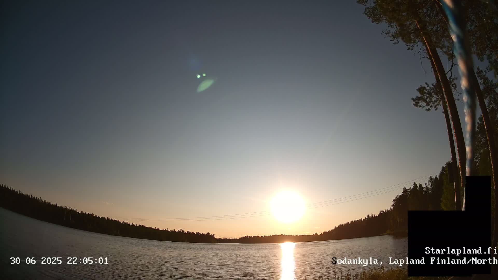 Sodankyla, Aurora Boreails/Northern Lights  Live Cam -  Sodankylä, Northern Lapland (Pohjois-Lappi), Lapland (Lappi),Finland