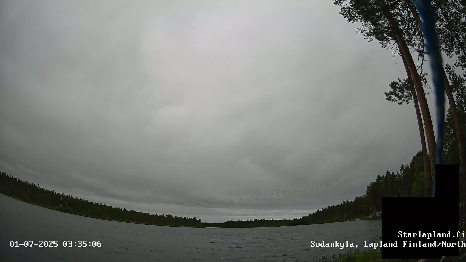 Sodankyla, Aurora Boreails/Northern Lights  Live Cam -  Sodankylä, Northern Lapland (Pohjois-Lappi), Lapland (Lappi),Finland