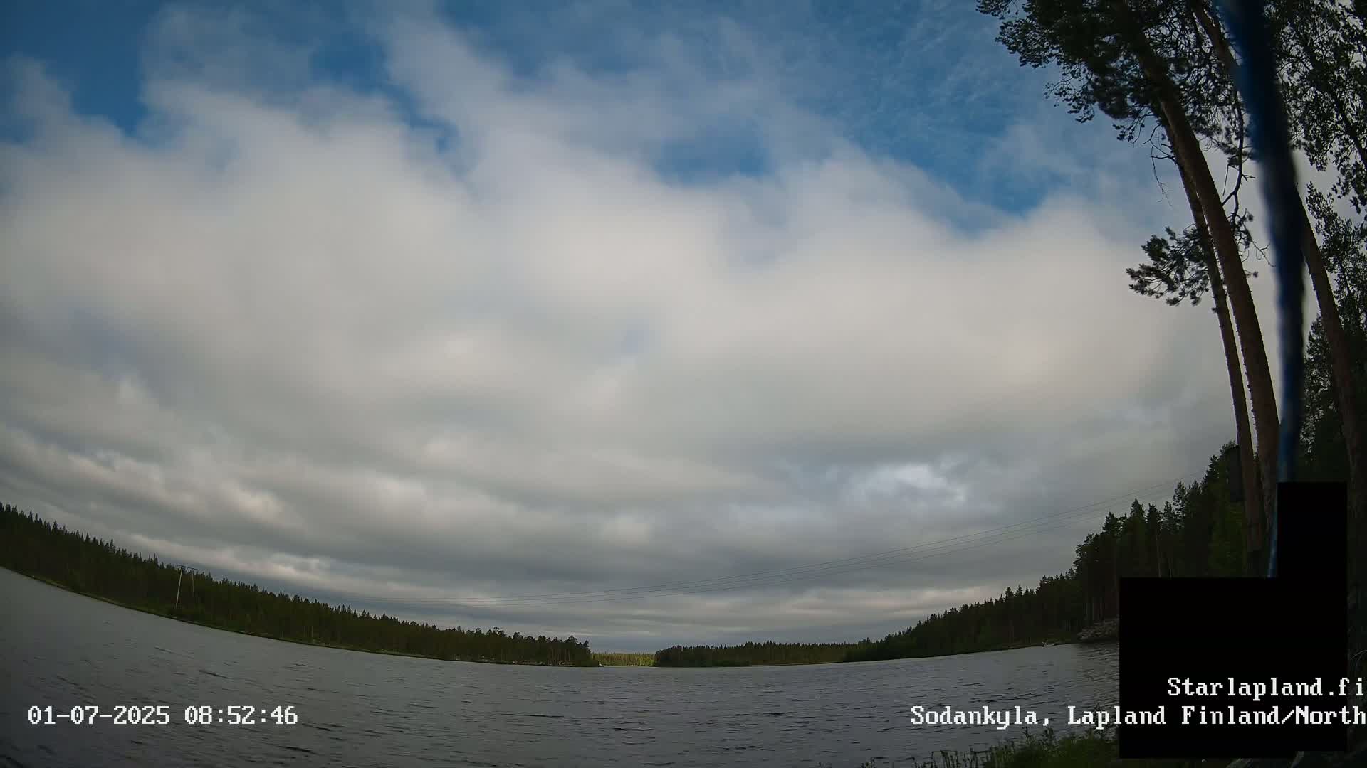 Sodankyla, Aurora Boreails/Northern Lights  Live Cam -  Sodankylä, Northern Lapland (Pohjois-Lappi), Lapland (Lappi),Finland