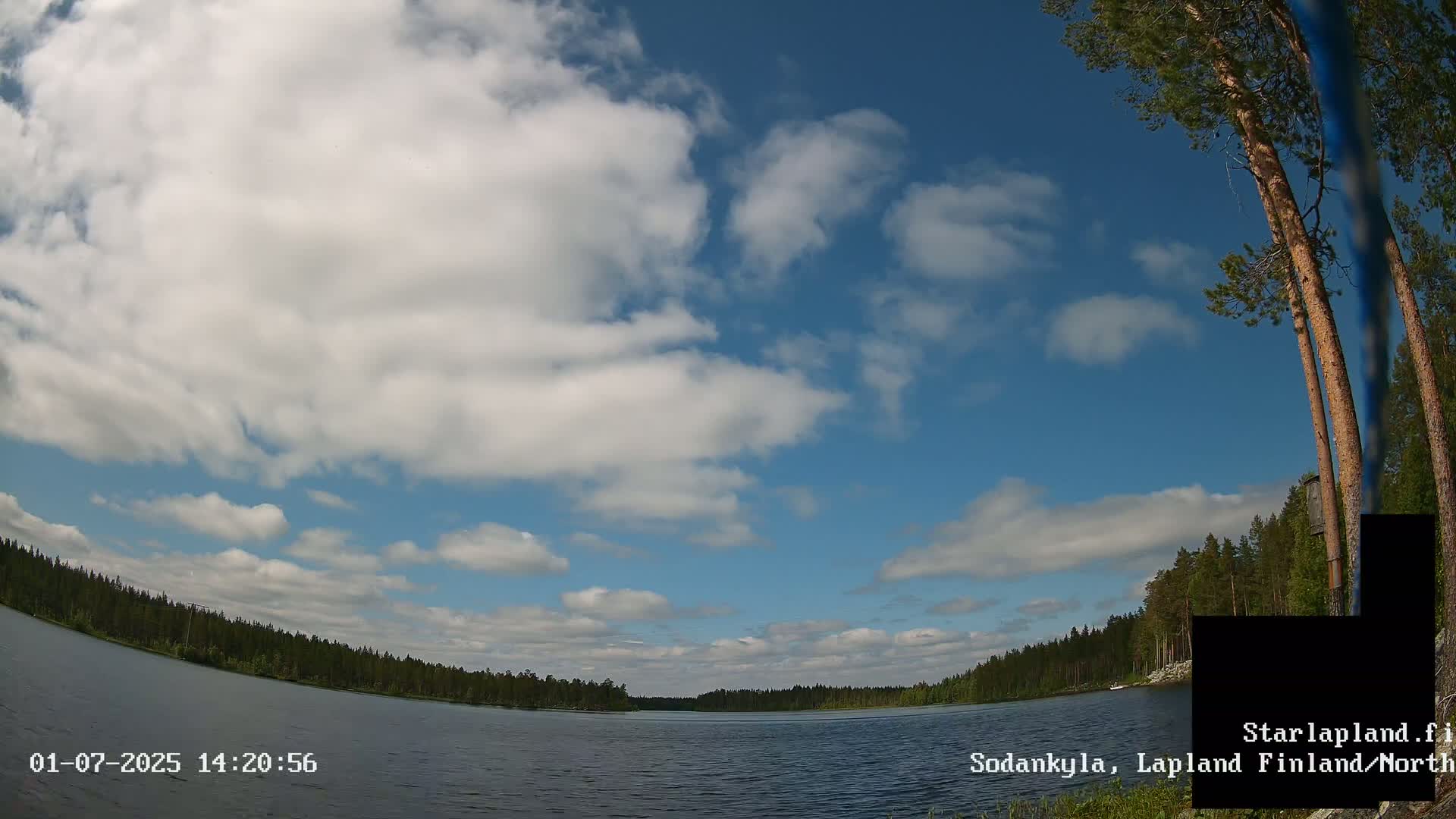Sodankyla, Aurora Boreails/Northern Lights  Live Cam -  Sodankylä, Northern Lapland (Pohjois-Lappi), Lapland (Lappi),Finland