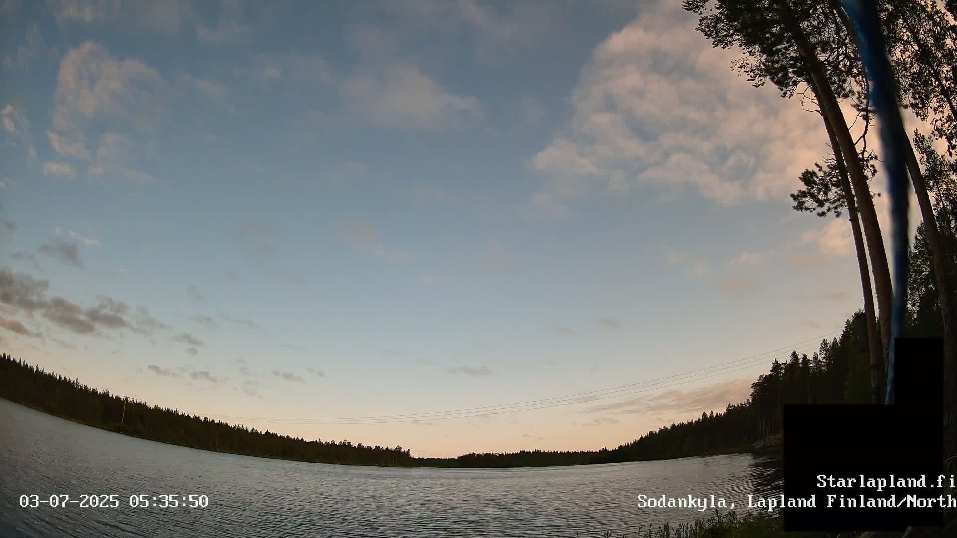 Sodankyla, Aurora Boreails/Northern Lights  Live Cam -  Sodankylä, Northern Lapland (Pohjois-Lappi), Lapland (Lappi),Finland