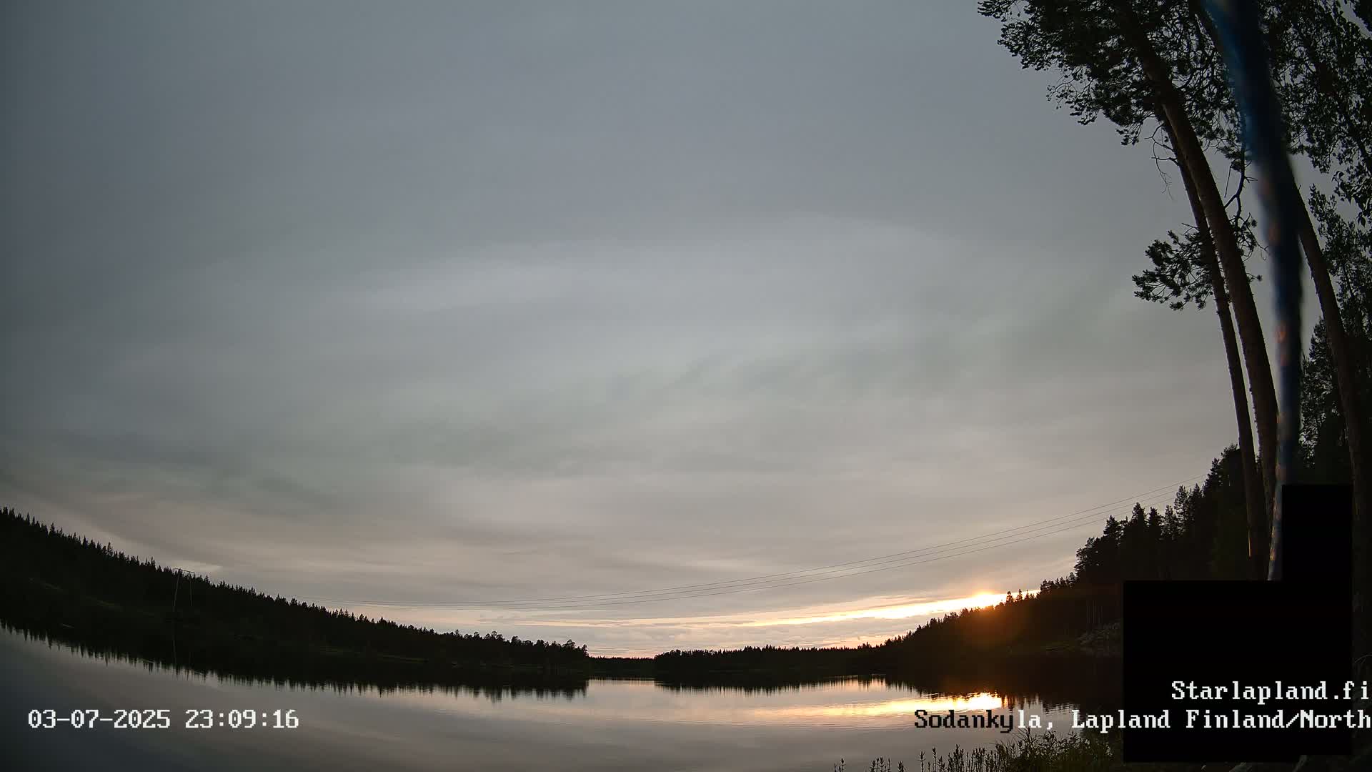 Sodankyla, Aurora Boreails/Northern Lights  Live Cam -  Sodankylä, Northern Lapland (Pohjois-Lappi), Lapland (Lappi),Finland