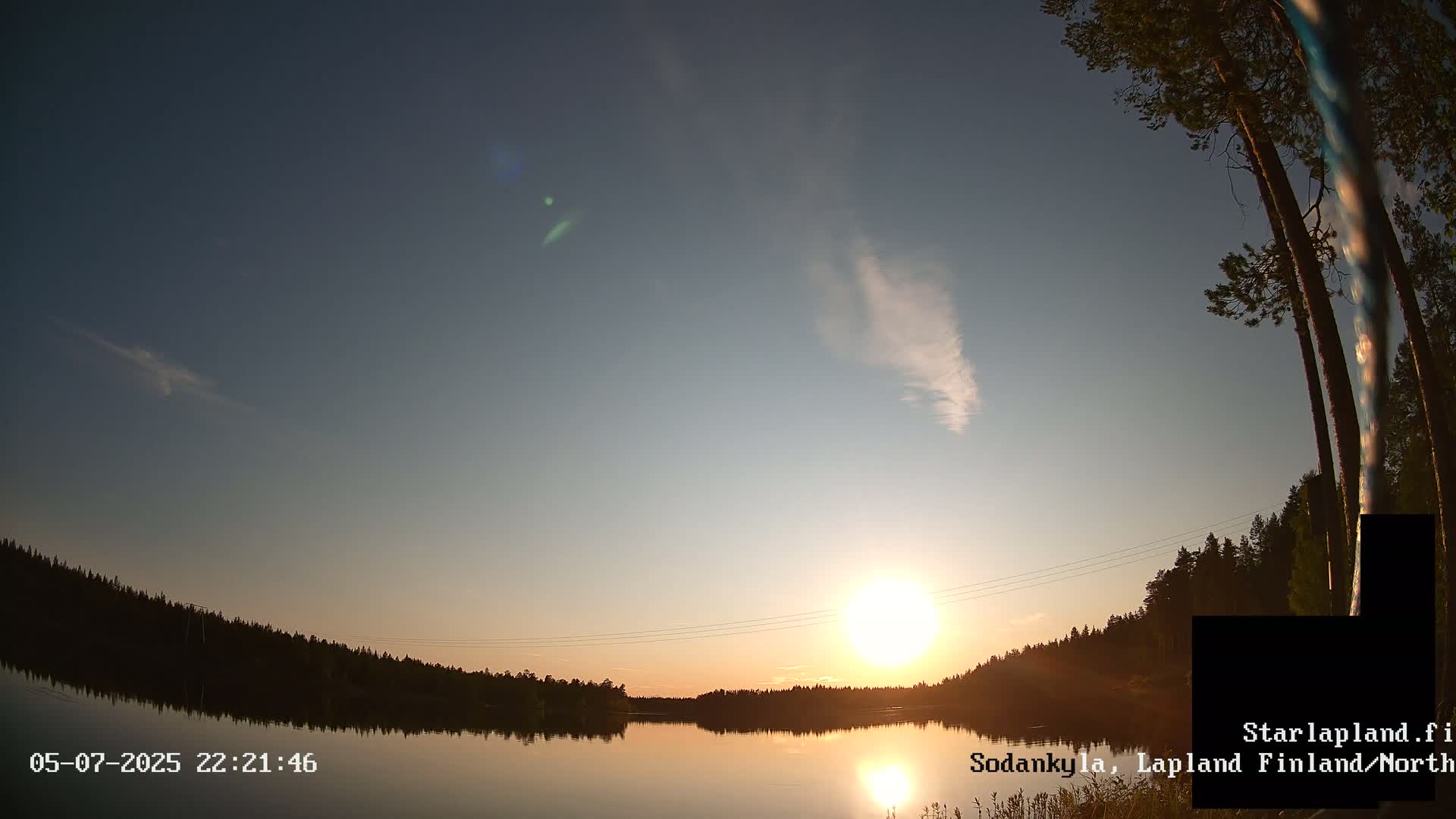 Sodankyla, Aurora Boreails/Northern Lights  Live Cam -  Sodankylä, Northern Lapland (Pohjois-Lappi), Lapland (Lappi),Finland