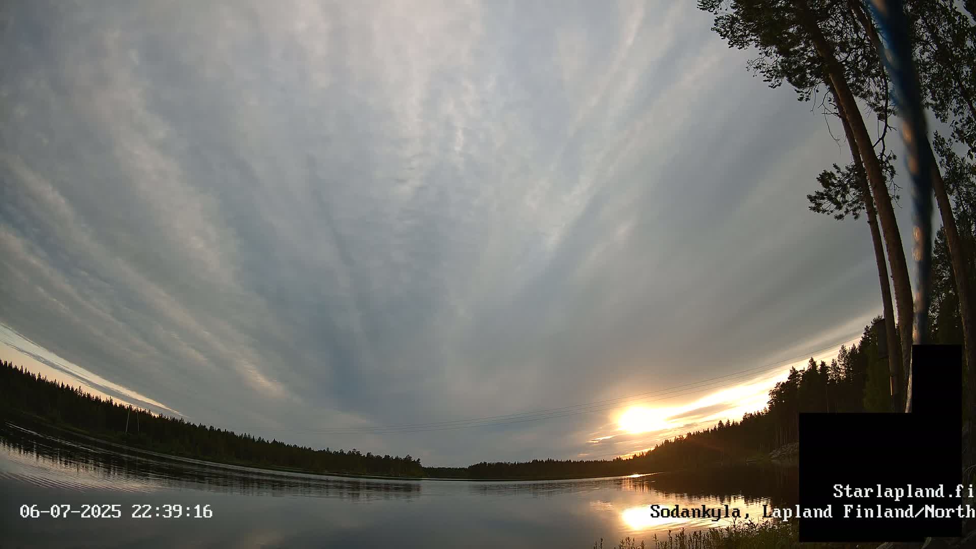Sodankyla, Aurora Boreails/Northern Lights  Live Cam -  Sodankylä, Northern Lapland (Pohjois-Lappi), Lapland (Lappi),Finland